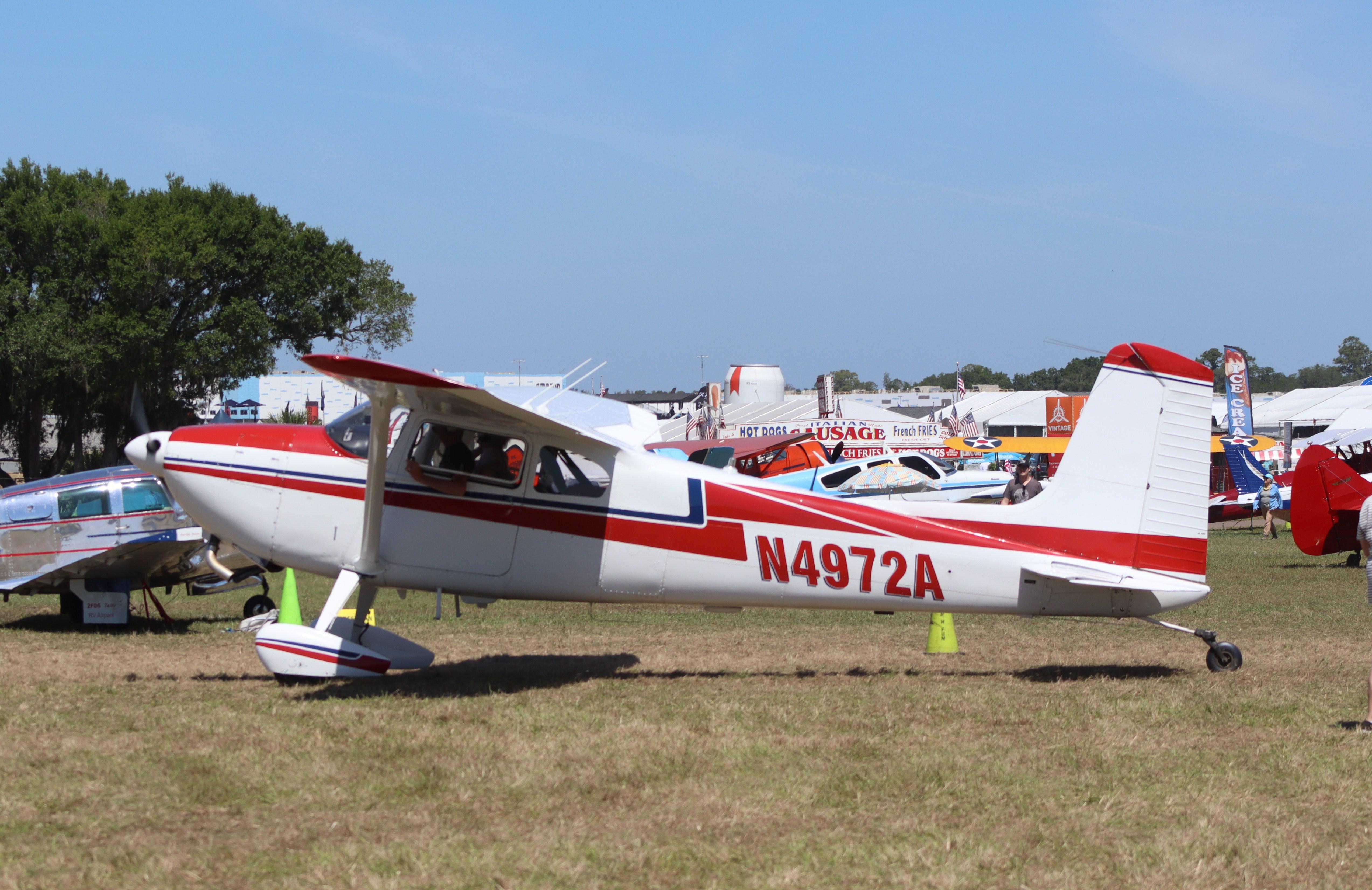 N4972A @ KLAL - Cessna 180 - by MarkPasqualino