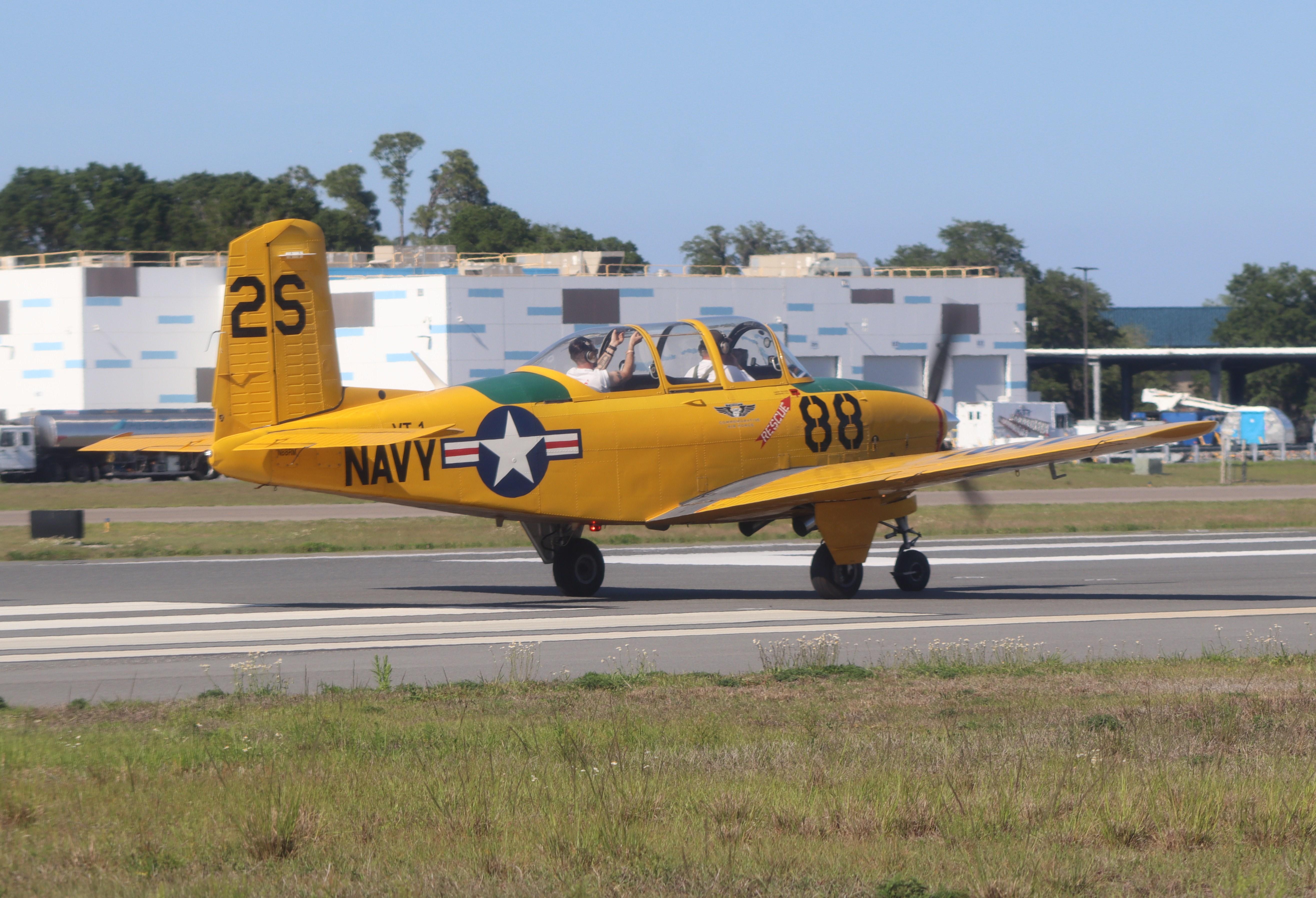 N88RM @ KLAL - Beech T-34A - by MarkPasqualino
