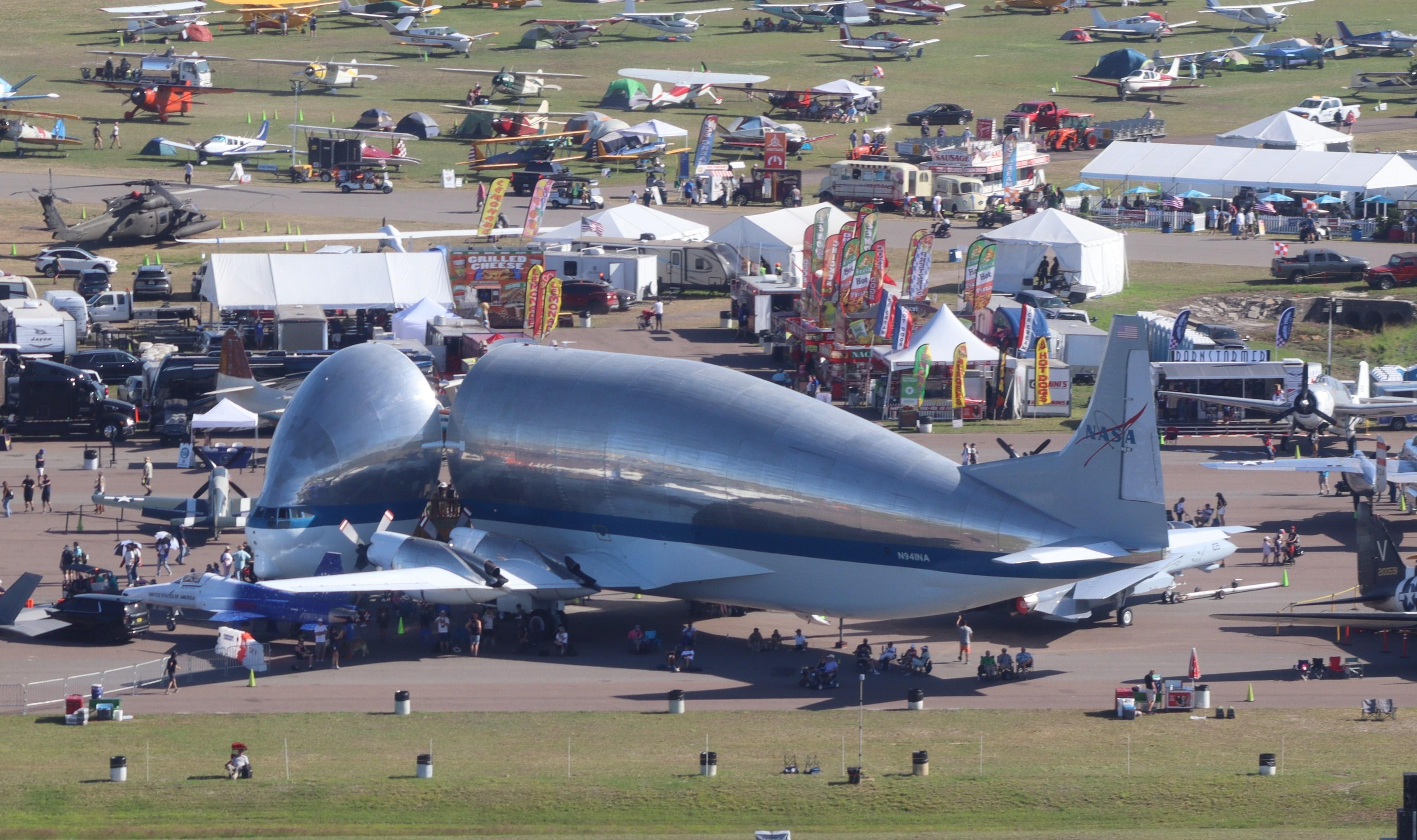 N941NA @ KLAL - 377SGT-F Super Guppy Turbine - by MarkPasqualino
