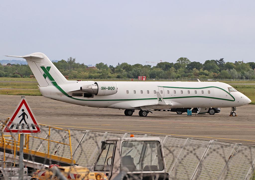 9H-BOO @ LFBO - Parked at the General Aviation area... - by Shunn311