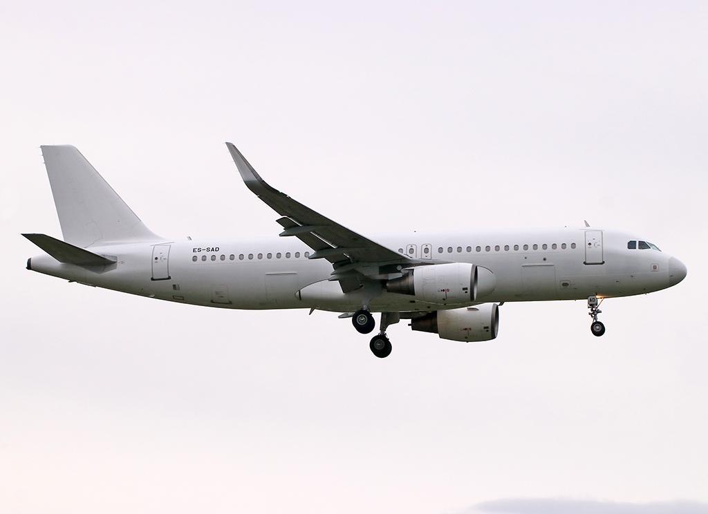 ES-SAD @ LFBO - Landing rwy 14L... All white without any titles... Used by Royal Air Maroc... - by Shunn311