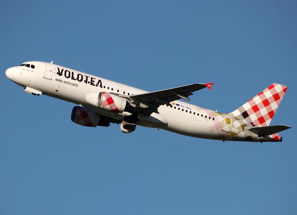 EC-NOL @ LFBO - Climbing after take off from rwy 32R - by Shunn311