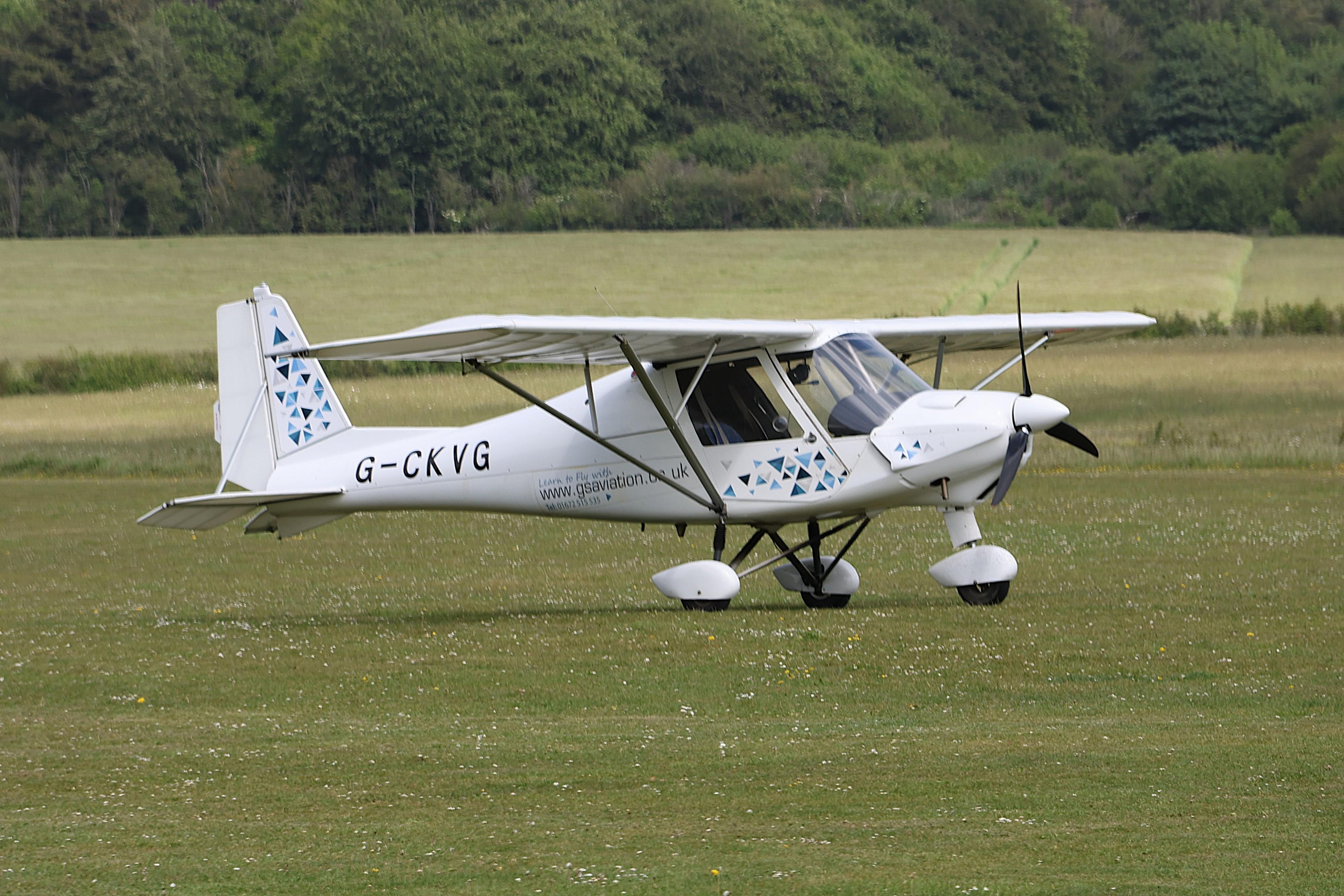 G-CKVG @ EGHP - G-CKVG 2018 The Light Aircraft Co Ltd Ikarus C42 FB80 Popham
 - by PhilR
