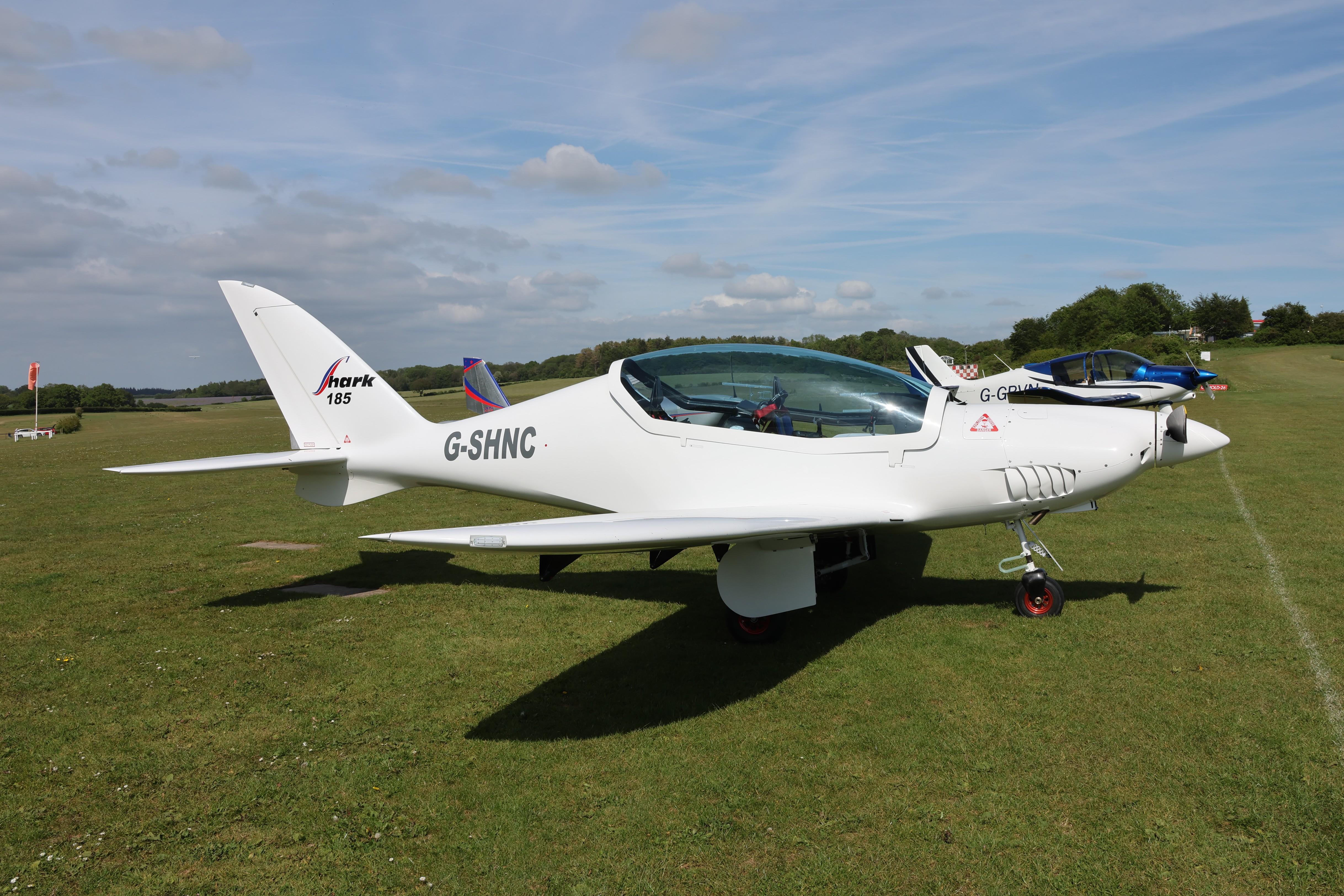 G-STSN @ EGHP - G-SHNC 2026 The Light Aircraft Co Ltd Shark 600 UK Popham 
 - by PhilR
