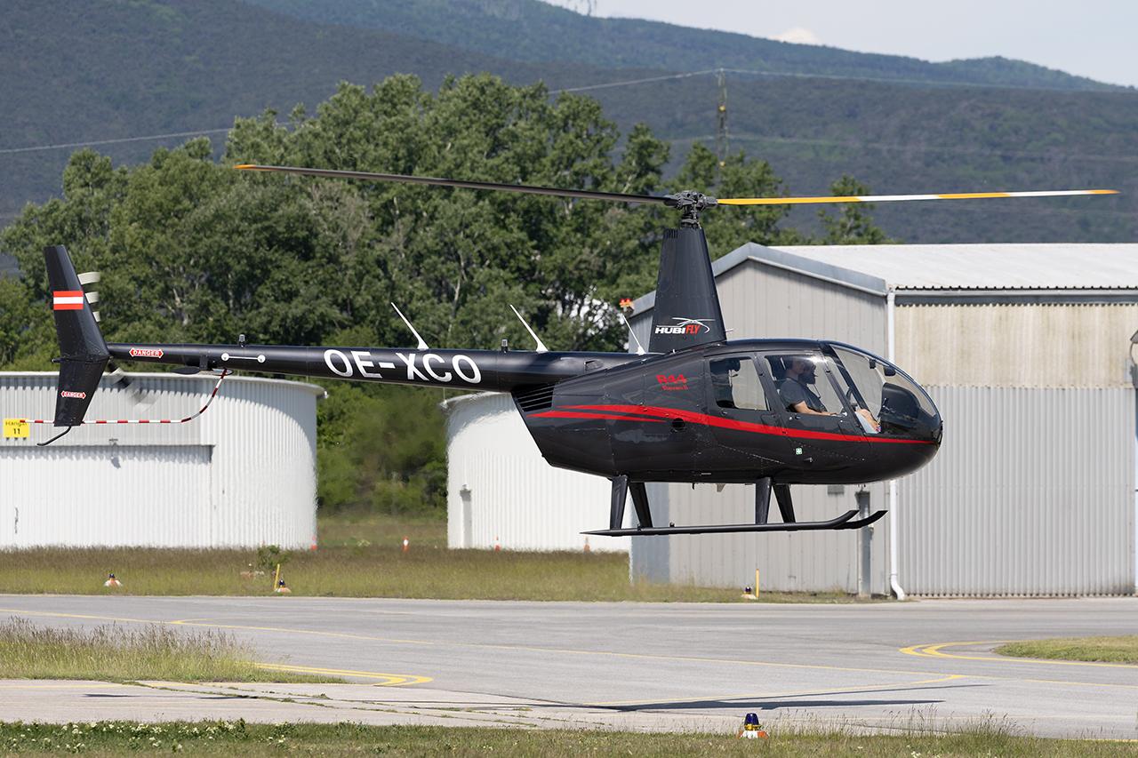 OE-XCO @ LOAV - Helifly R44 - by Andy Graf