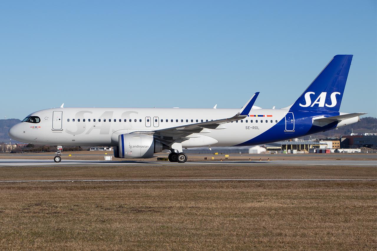 SE-ROI @ LOWS - SAS A320N - by Andy Graf