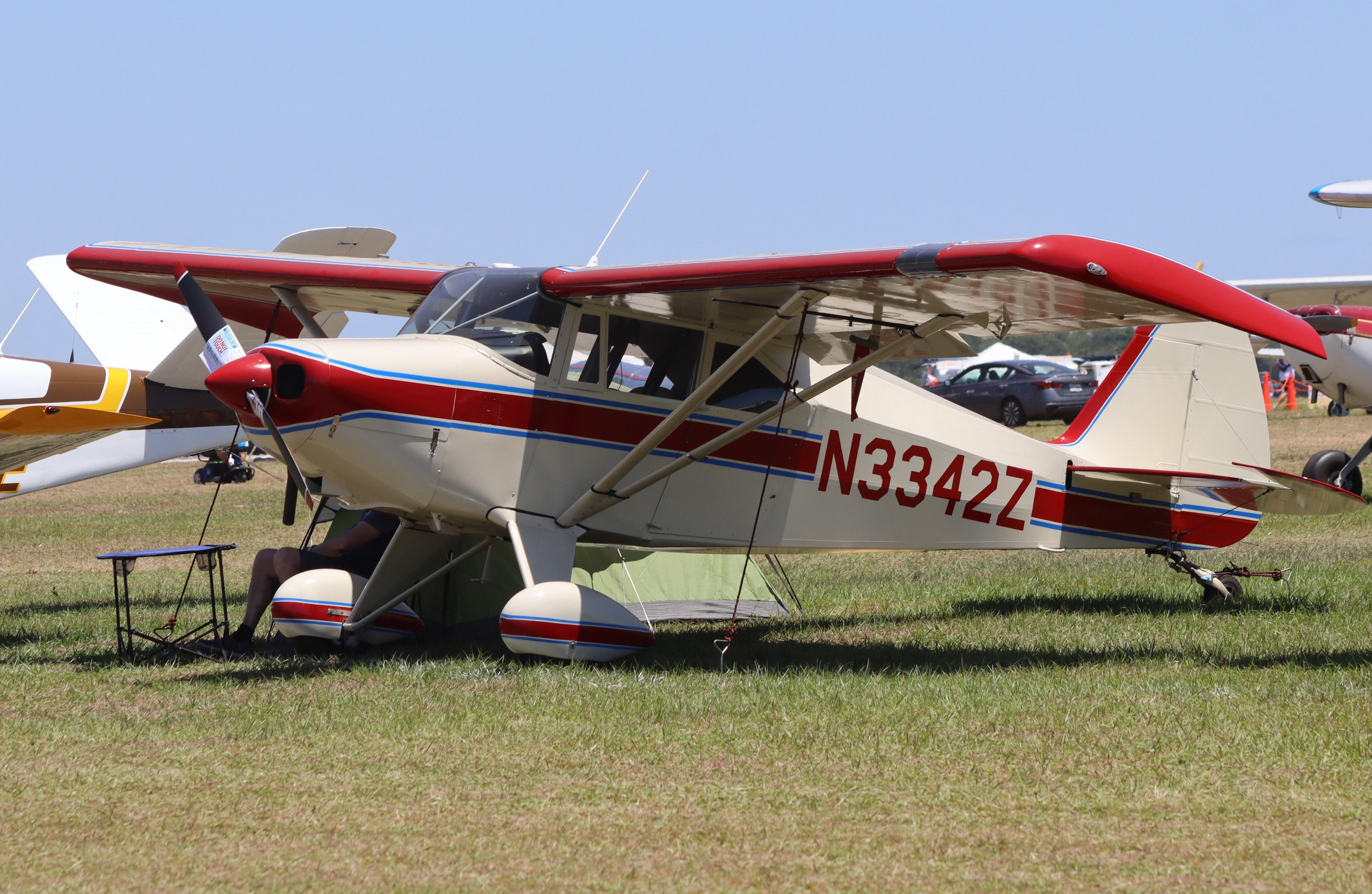 N3342Z @ KLAL - Piper PA-22-150 - by MarkPasqualino