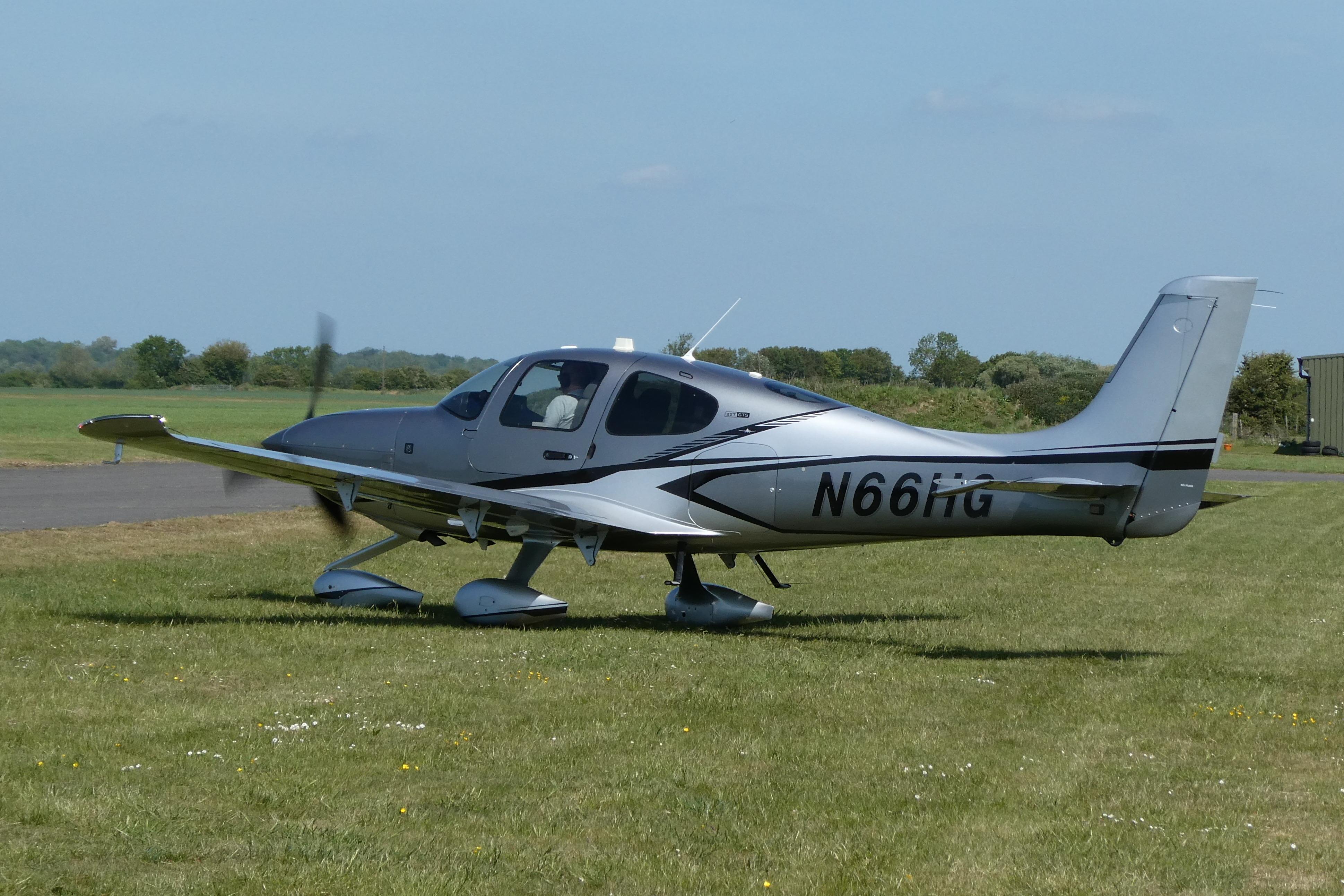 N66HG @ X3TB - Just landed at Tibenham. - by Graham Reeve