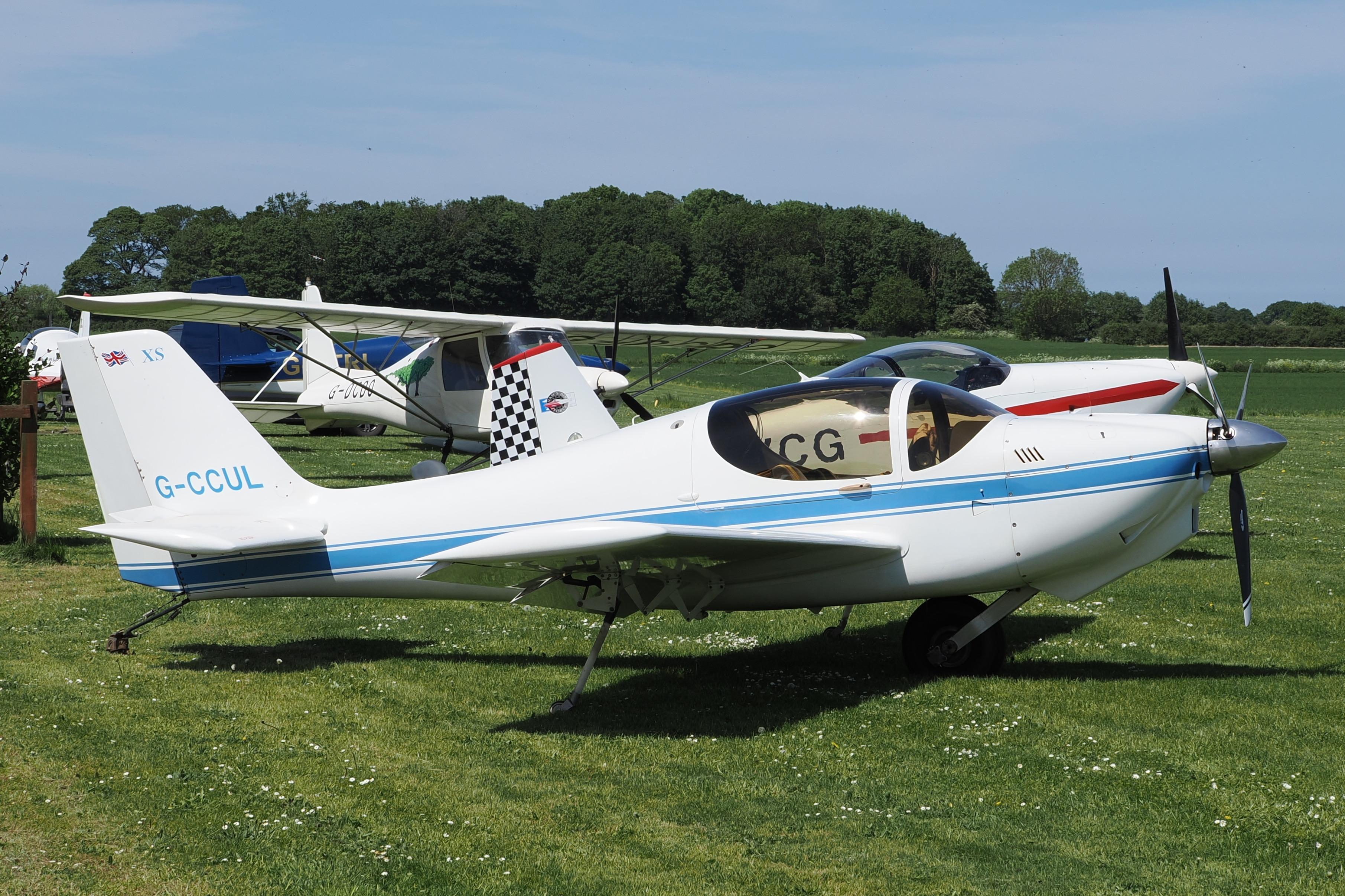 G-CCUL @ X3CX - Parked at Northrepps. - by Graham Reeve