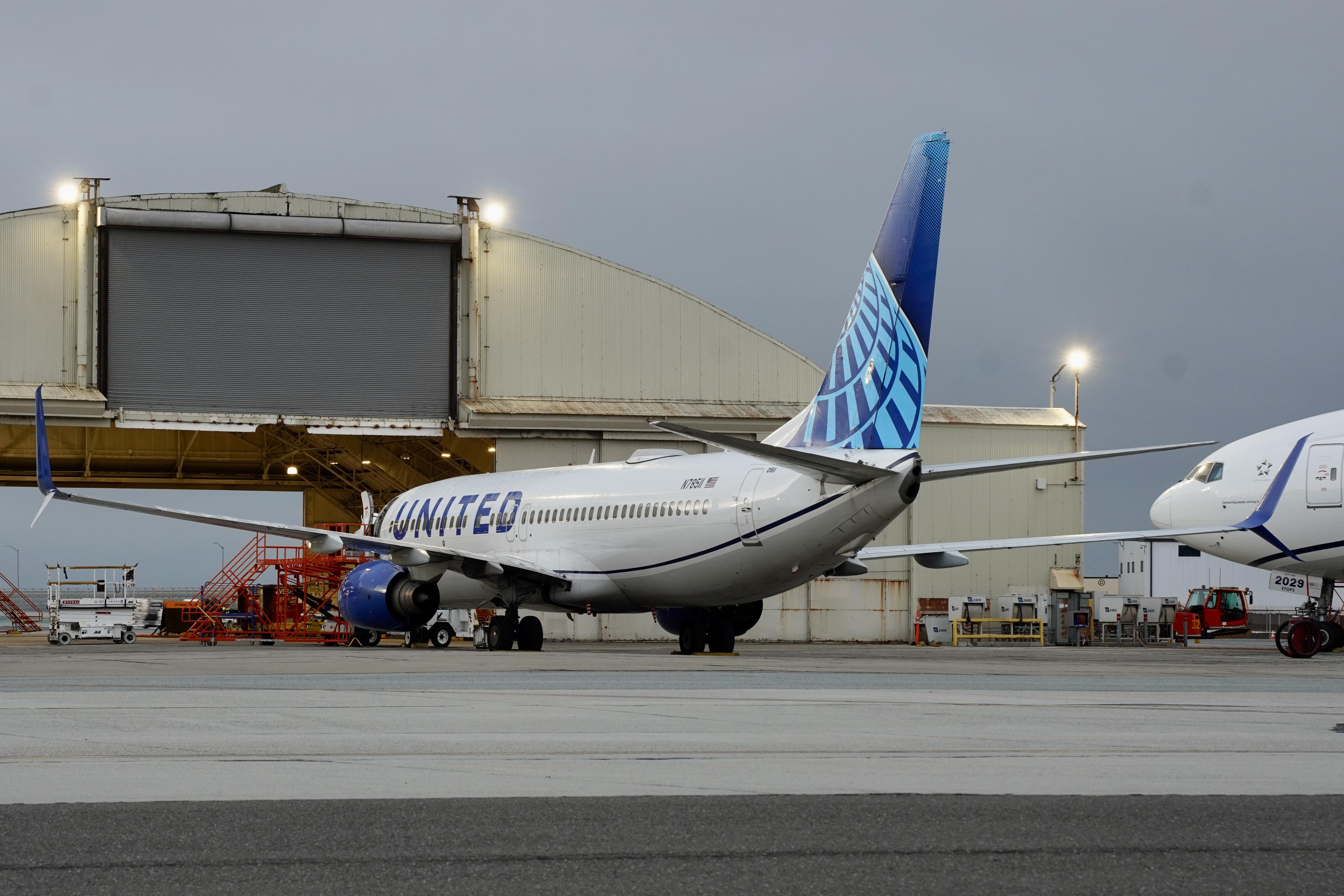 N78511 @ KSFO - CFM56 engines SFO 2026 - by ClaytonEddy