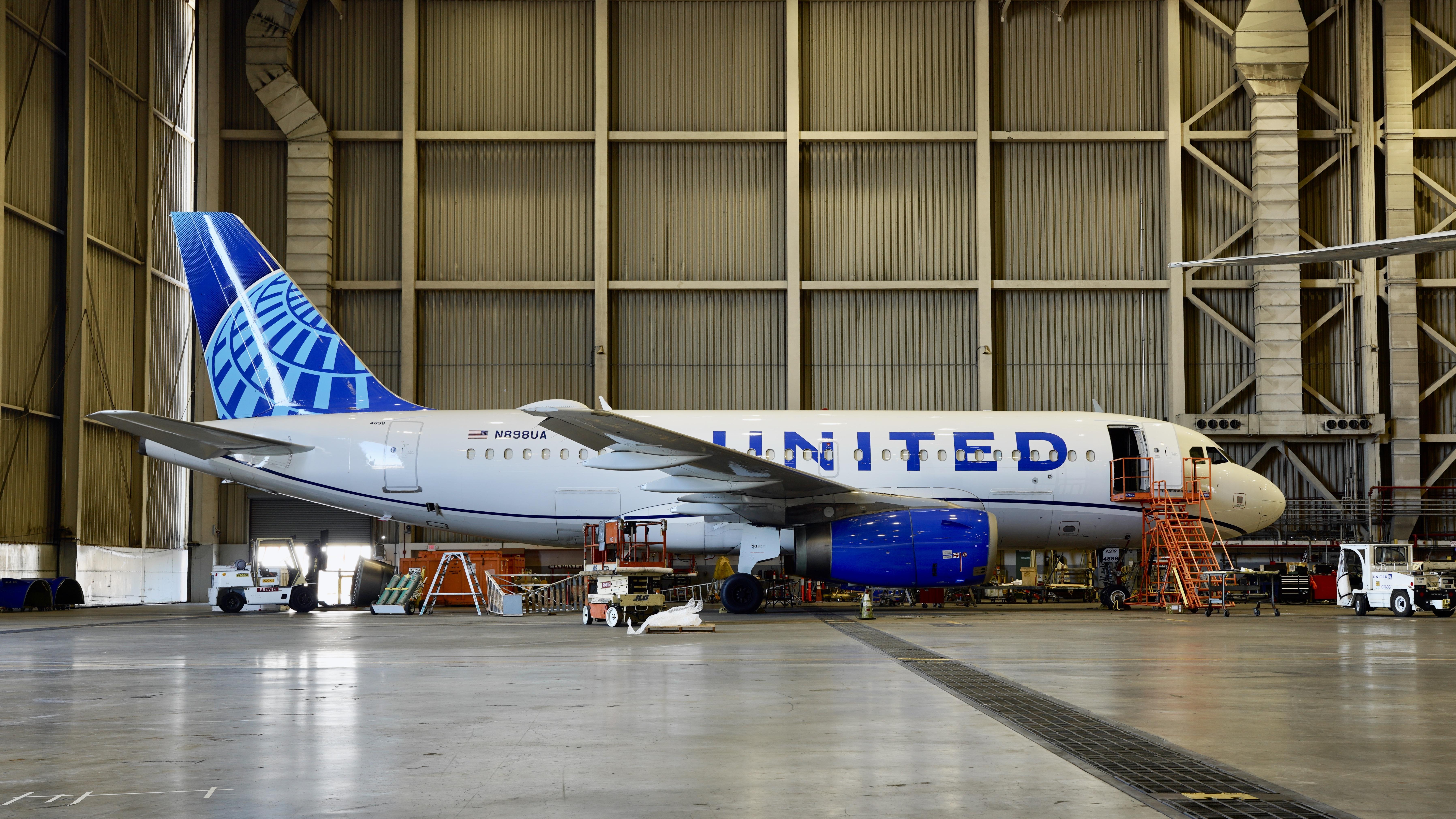 N898UA @ SFO - IAE V2500 engines SFO 2026 - by ClaytonEddy