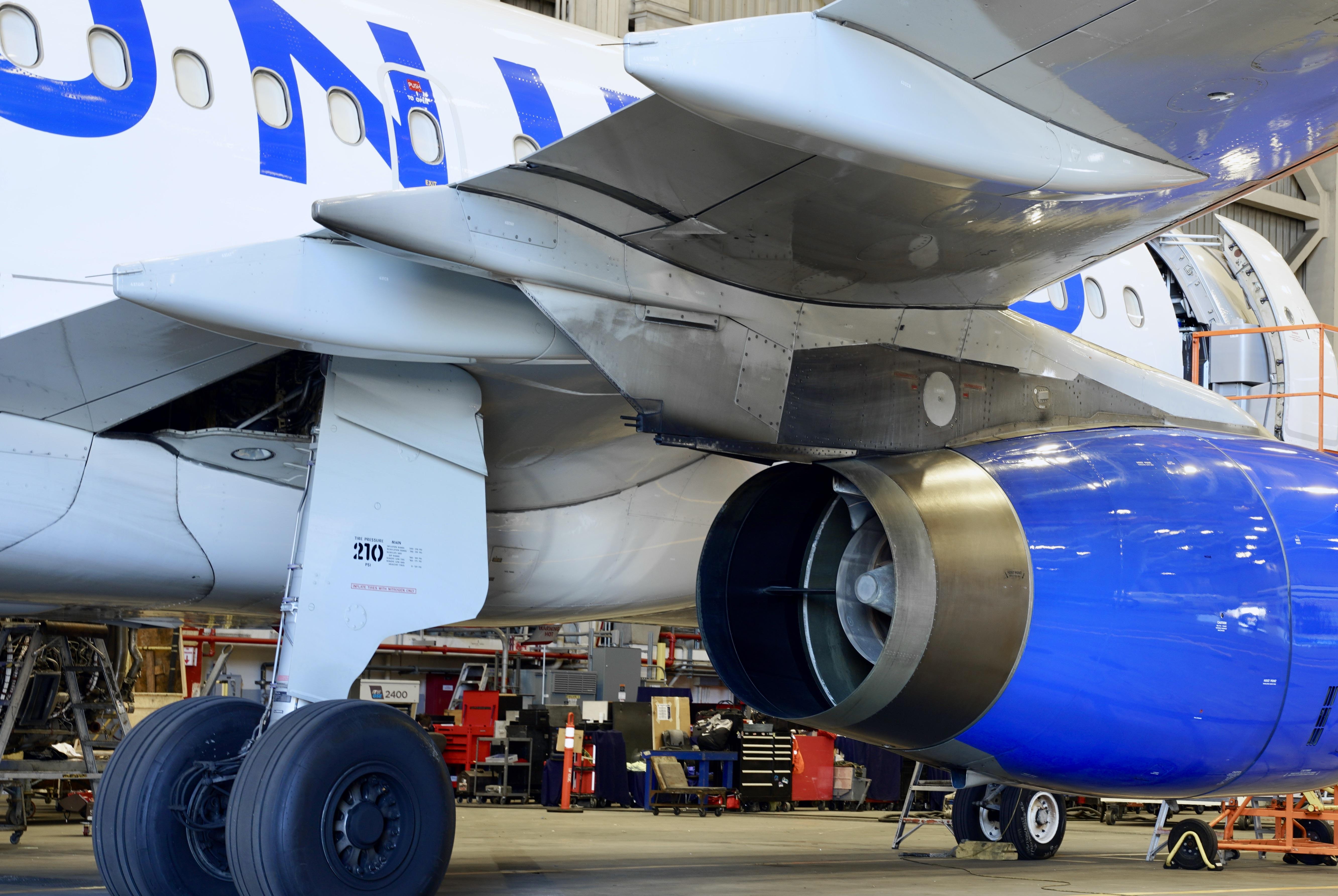 N898UA @ KSFO - IAE V2500 engine SFO 2026 - by ClaytonEddy