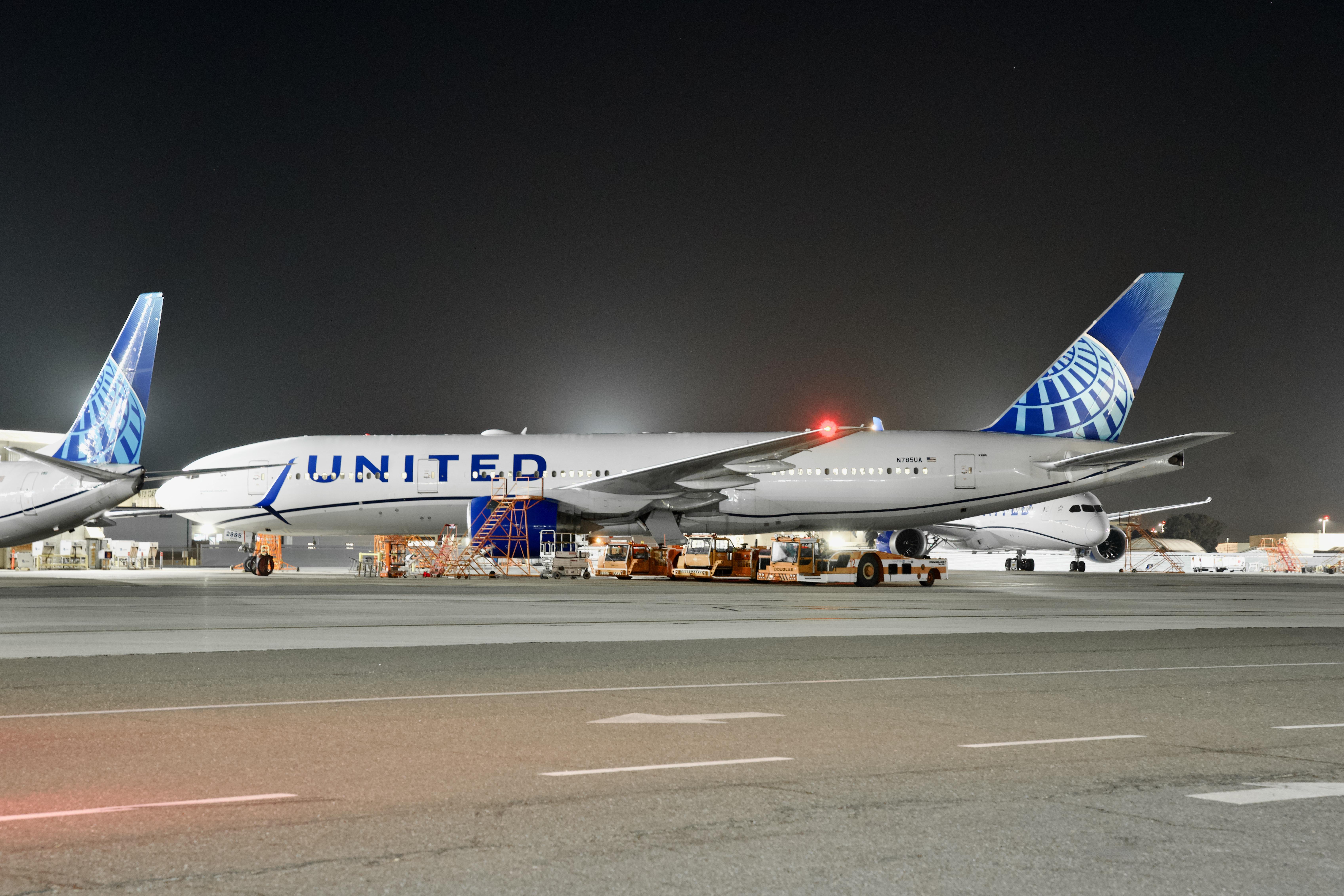 N785UA @ SFO - PW4090 engines SFO 2026 - by ClaytonEddy