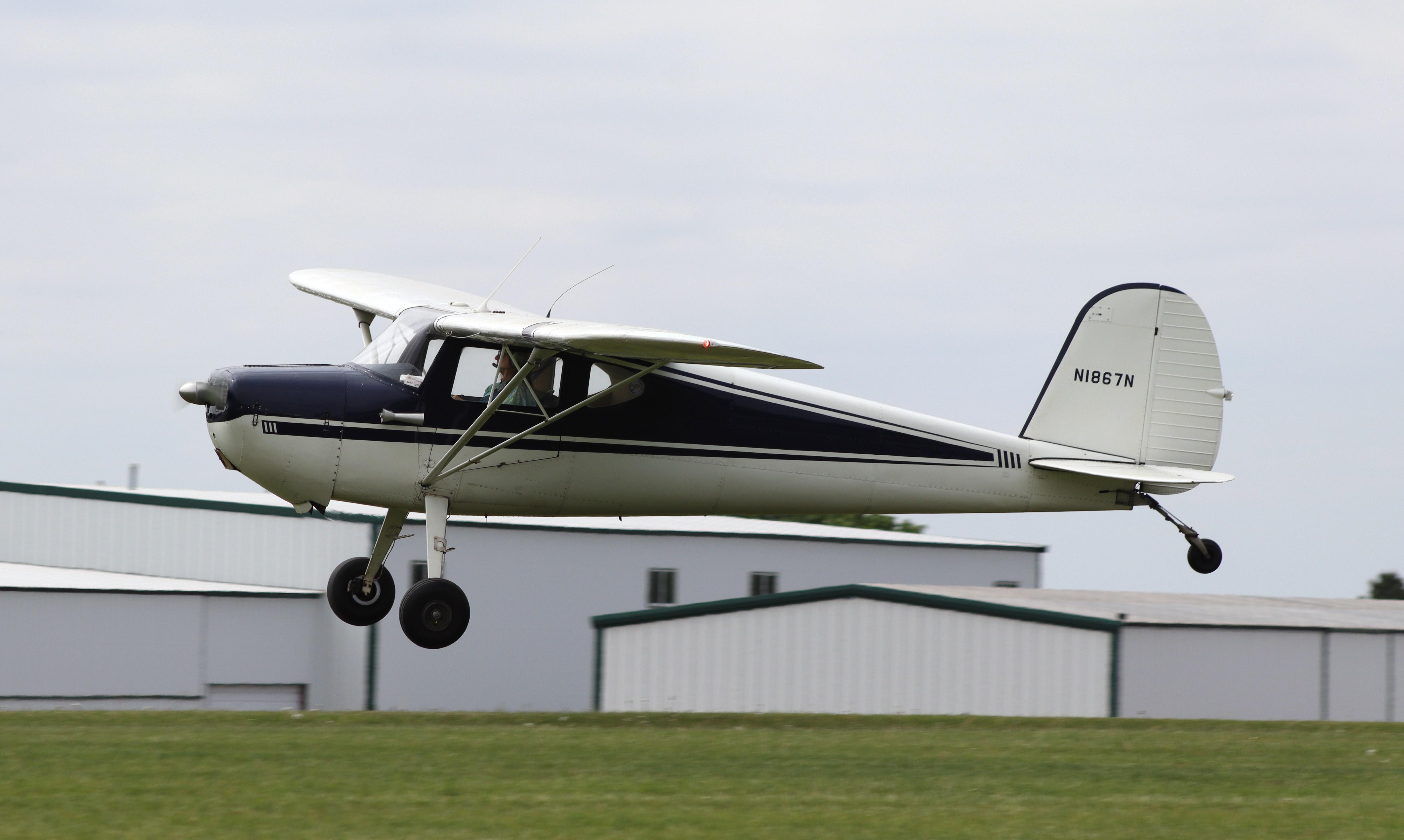 N1867N @ C77 - Cessna 120 - by MarkPasqualino