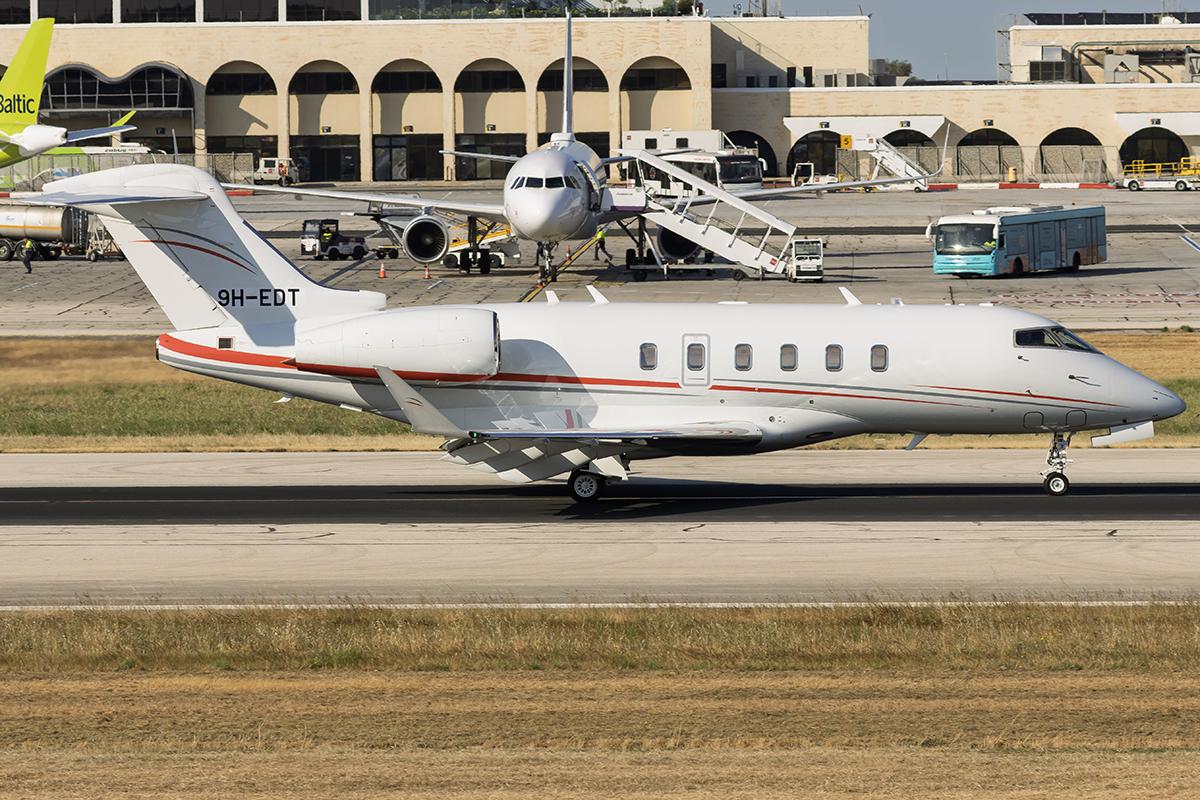 9H-EDT @ LMML - Runway 13 - by Roberto Cassar