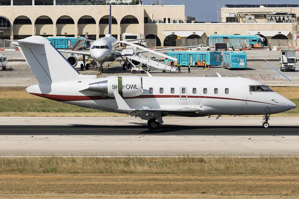 9H-OWL @ LMML - Runway 13 - by Roberto Cassar