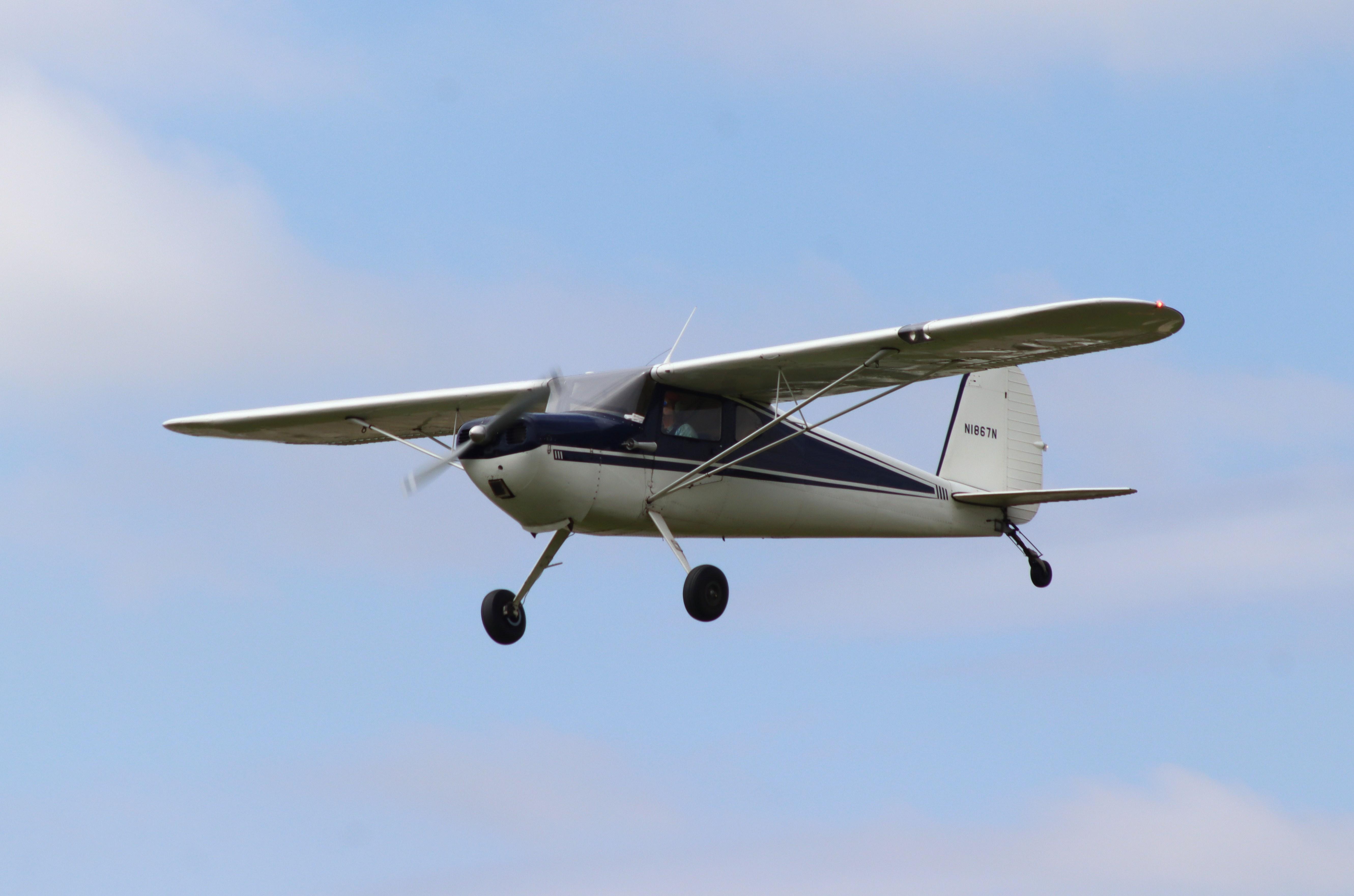 N1867N @ C77 - Cessna 120 - by MarkPasqualino