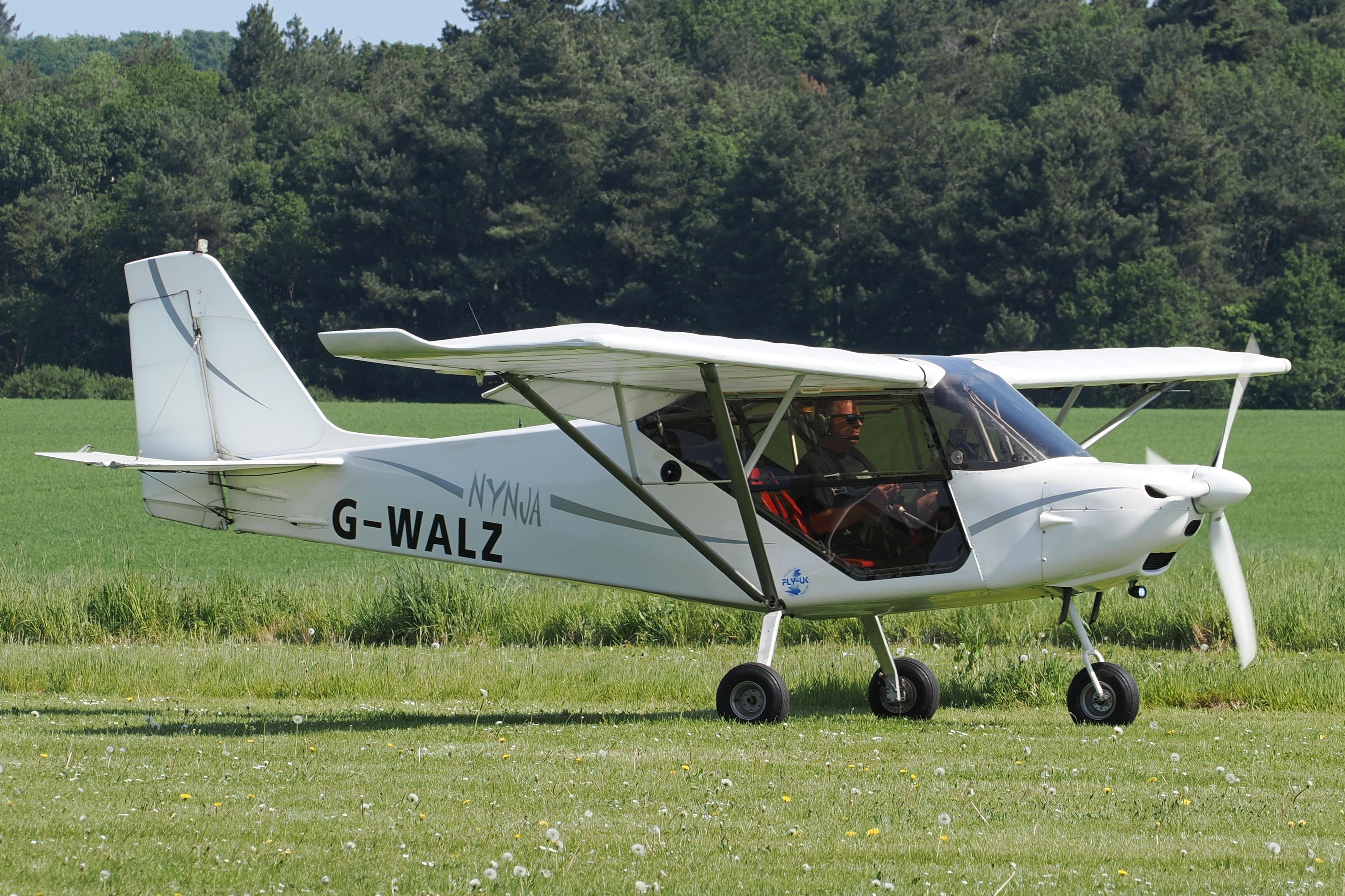 G-WALZ @ X3CX - Just landed at Northrepps. - by Graham Reeve