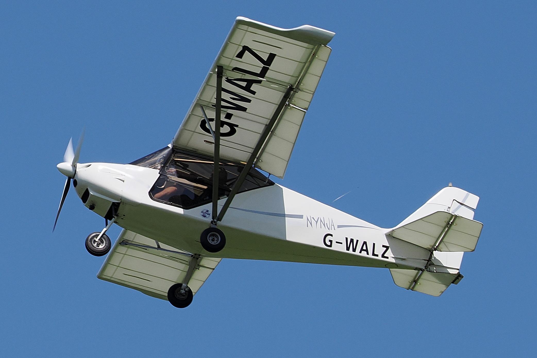 G-WALZ @ X3CX - Departing from Northrepps. - by Graham Reeve