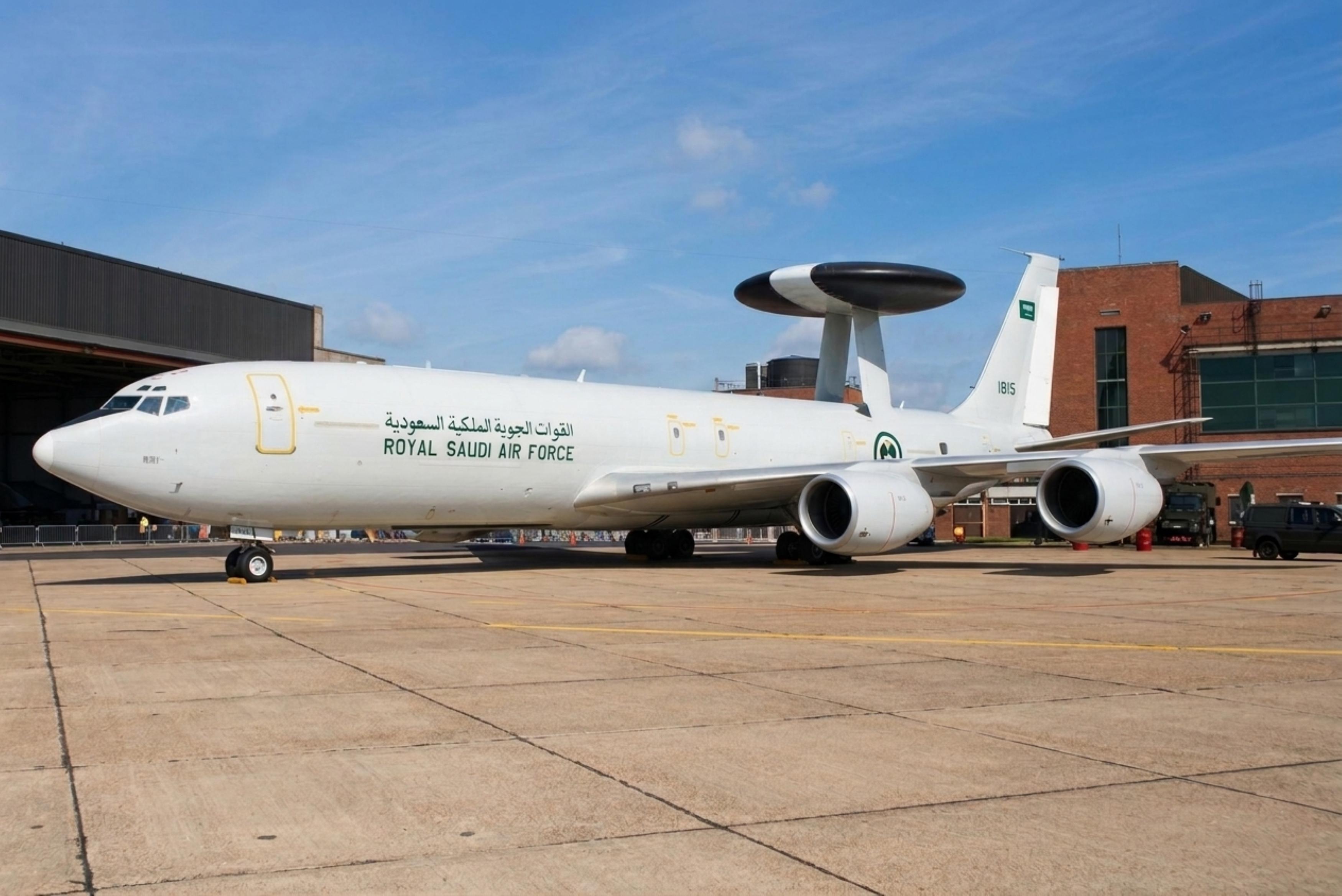 1815 @ EGUN - 1815 1987 Boeing KE-3A Sentry RSaudAF Mildenhall  - by PhilR