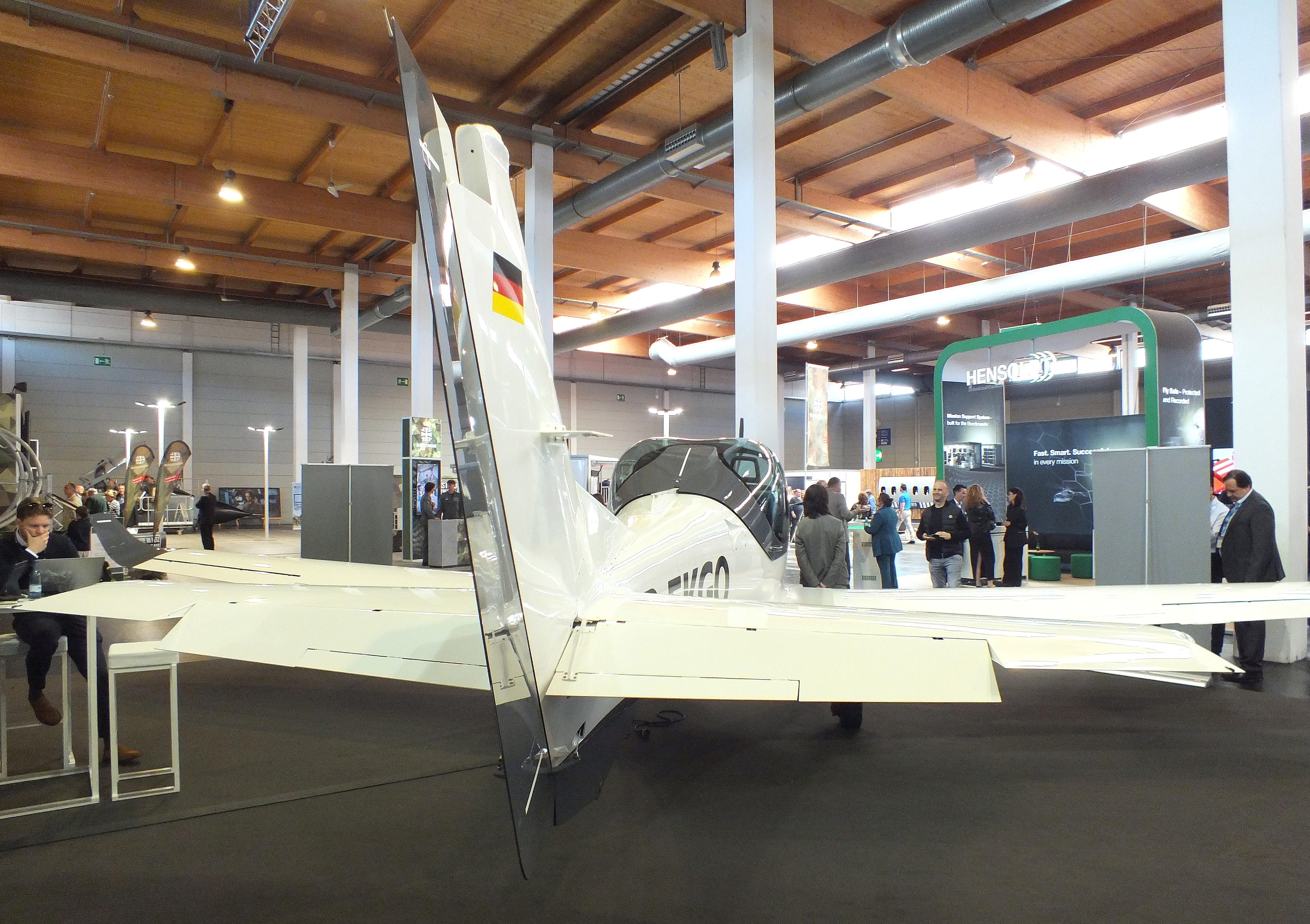 D-EKGQ @ EDNY - Grob G-120TP with new bulged canopy at the AERO 2026, Friedrichshafen - by iwarnecke