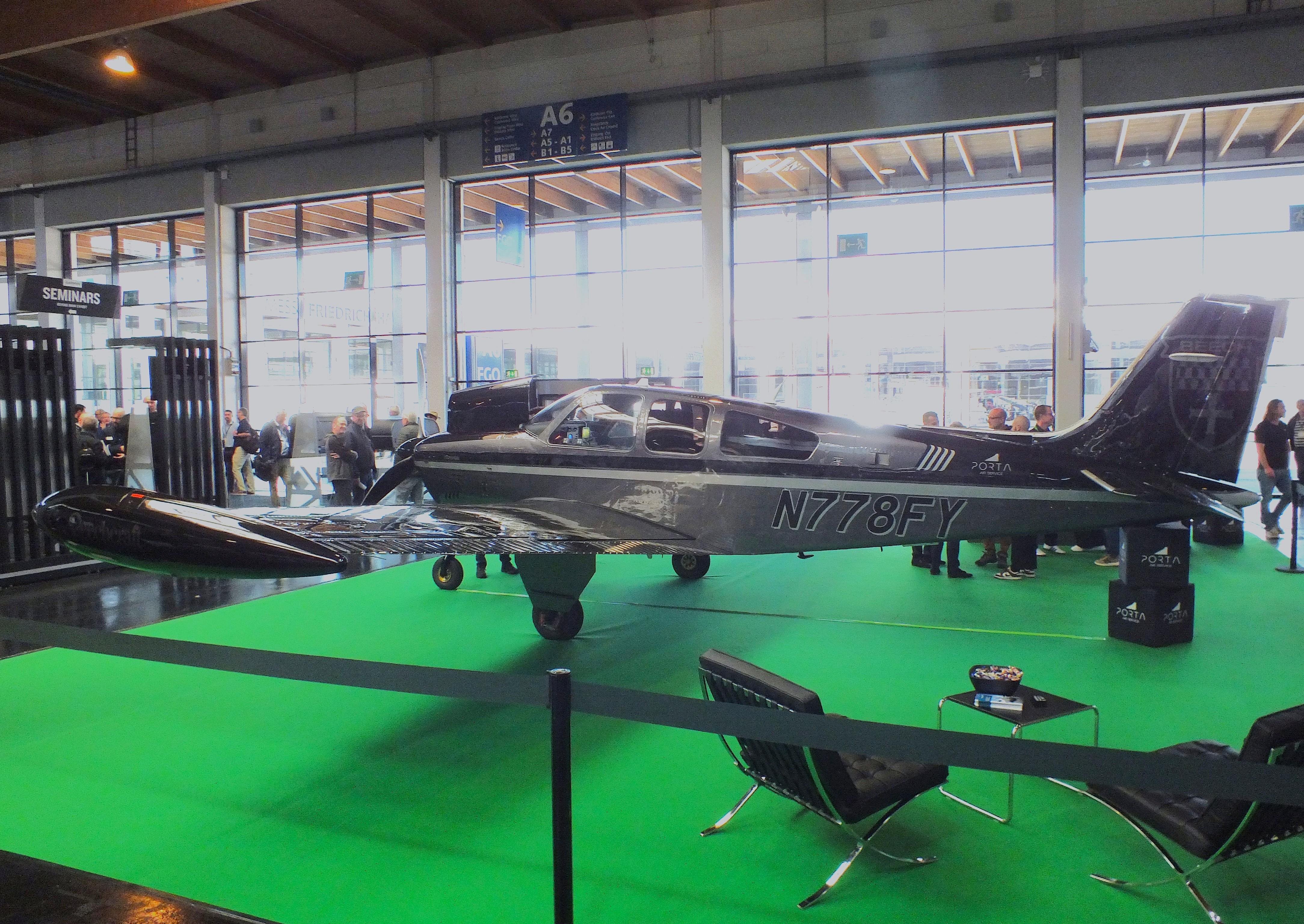 N778FY @ EDNY - Beech F33A Bonanza at the AERO 2026, Friedrichshafen - by iwarnecke