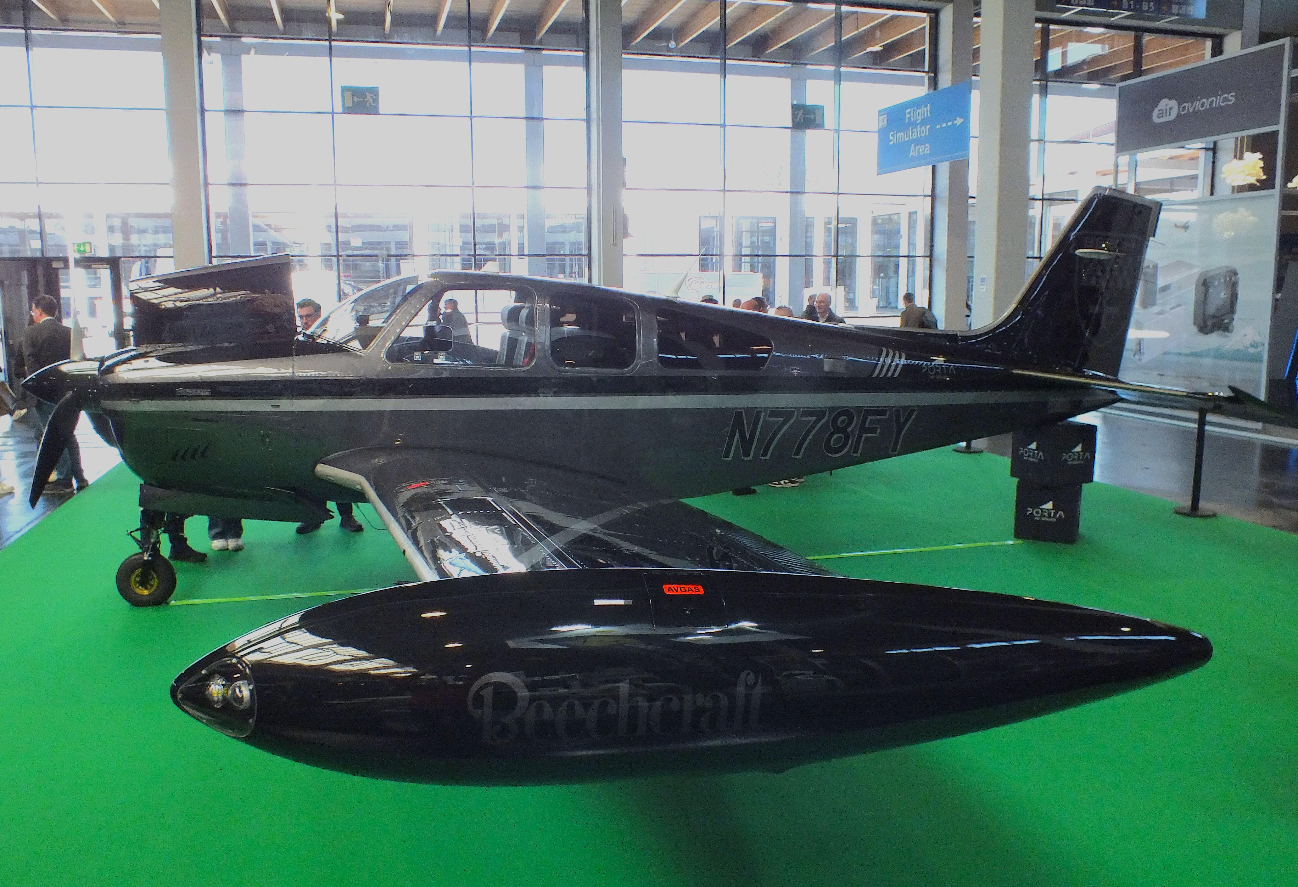 N778FY @ EDNY - Beech F33A Bonanza at the AERO 2026, Friedrichshafen - by iwarnecke
