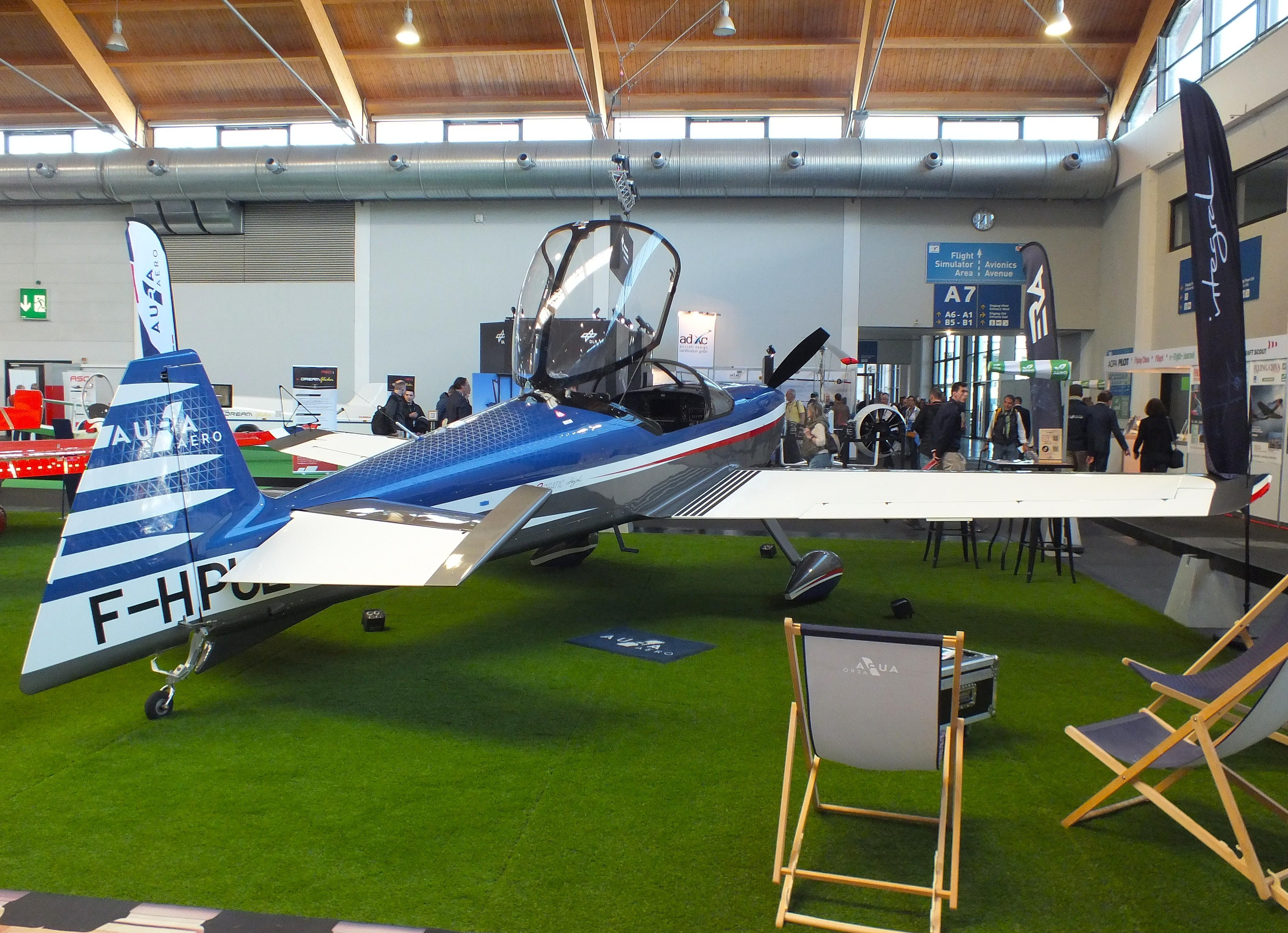 F-HPUL @ EDNY - Aura Aero Integral R at the AERO 2026, Friedrichshafen - by iwarnecke