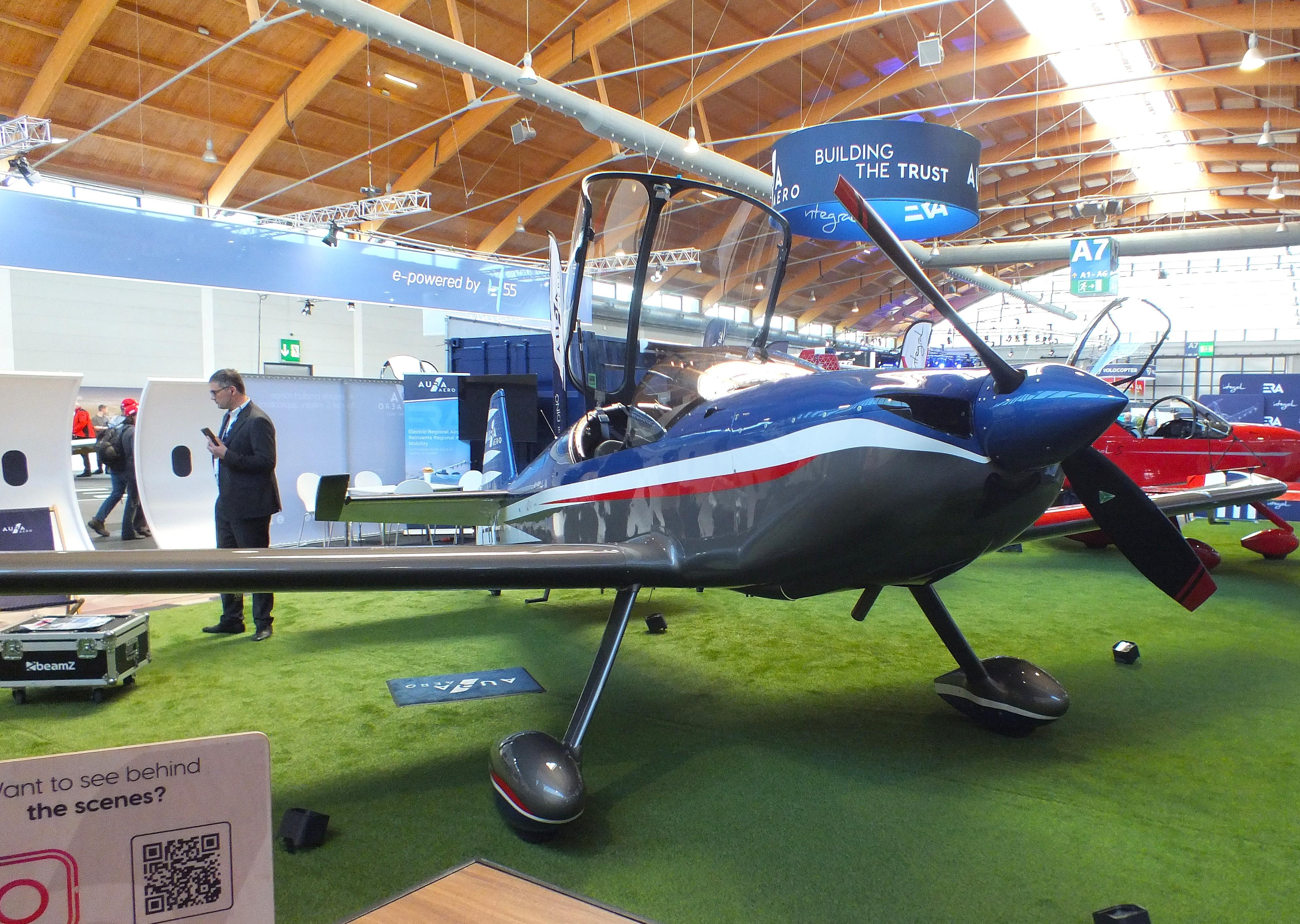 F-HPUL @ EDNY - Aura Aero Integral R at the AERO 2026, Friedrichshafen - by iwarnecke