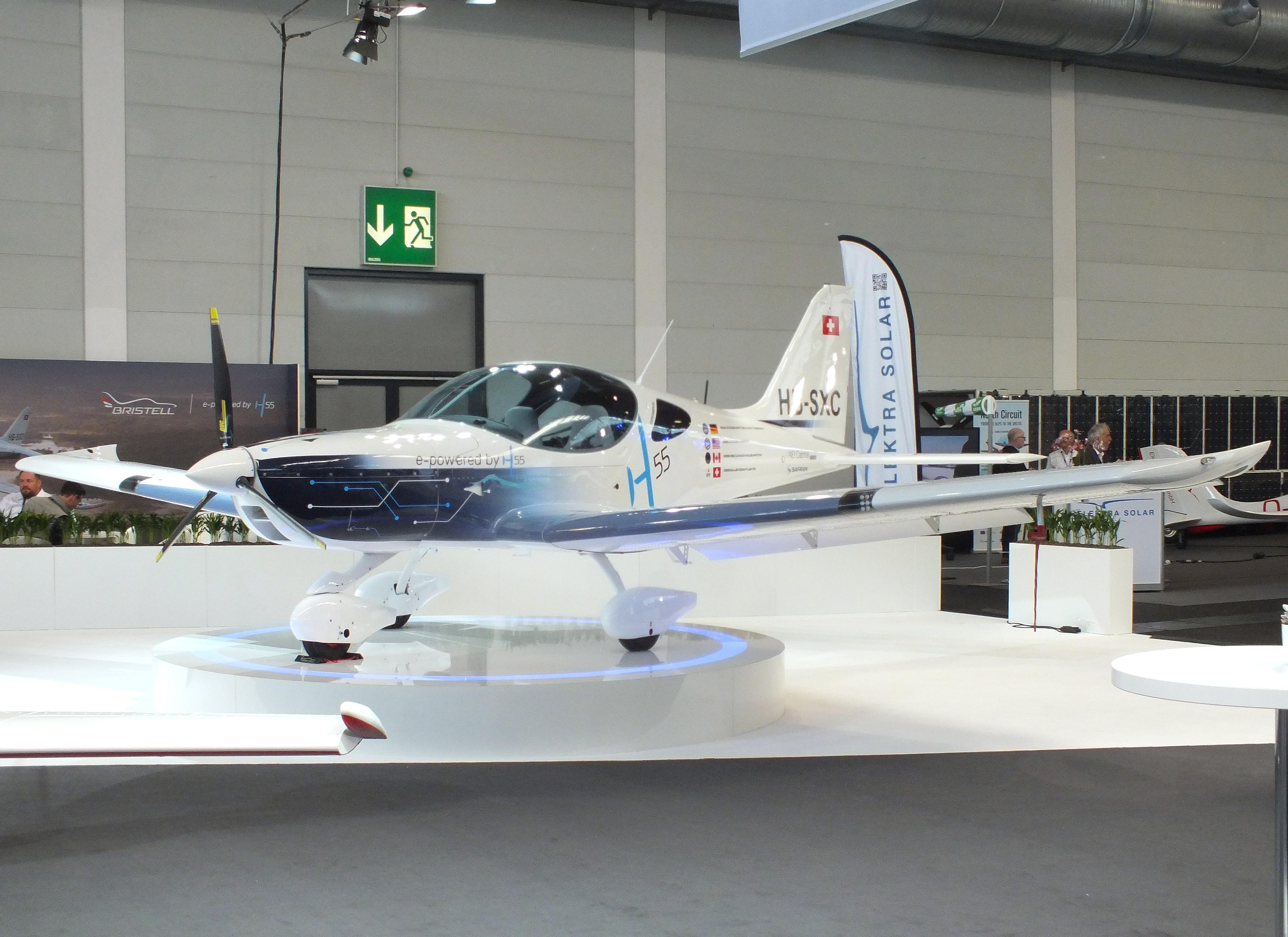 HB-SXC @ EDNY - BRM Aero Bristell/H55 B23 Energic with Emrax electric motor at the AERO 2026, Friedrichshafen - by iwarnecke
