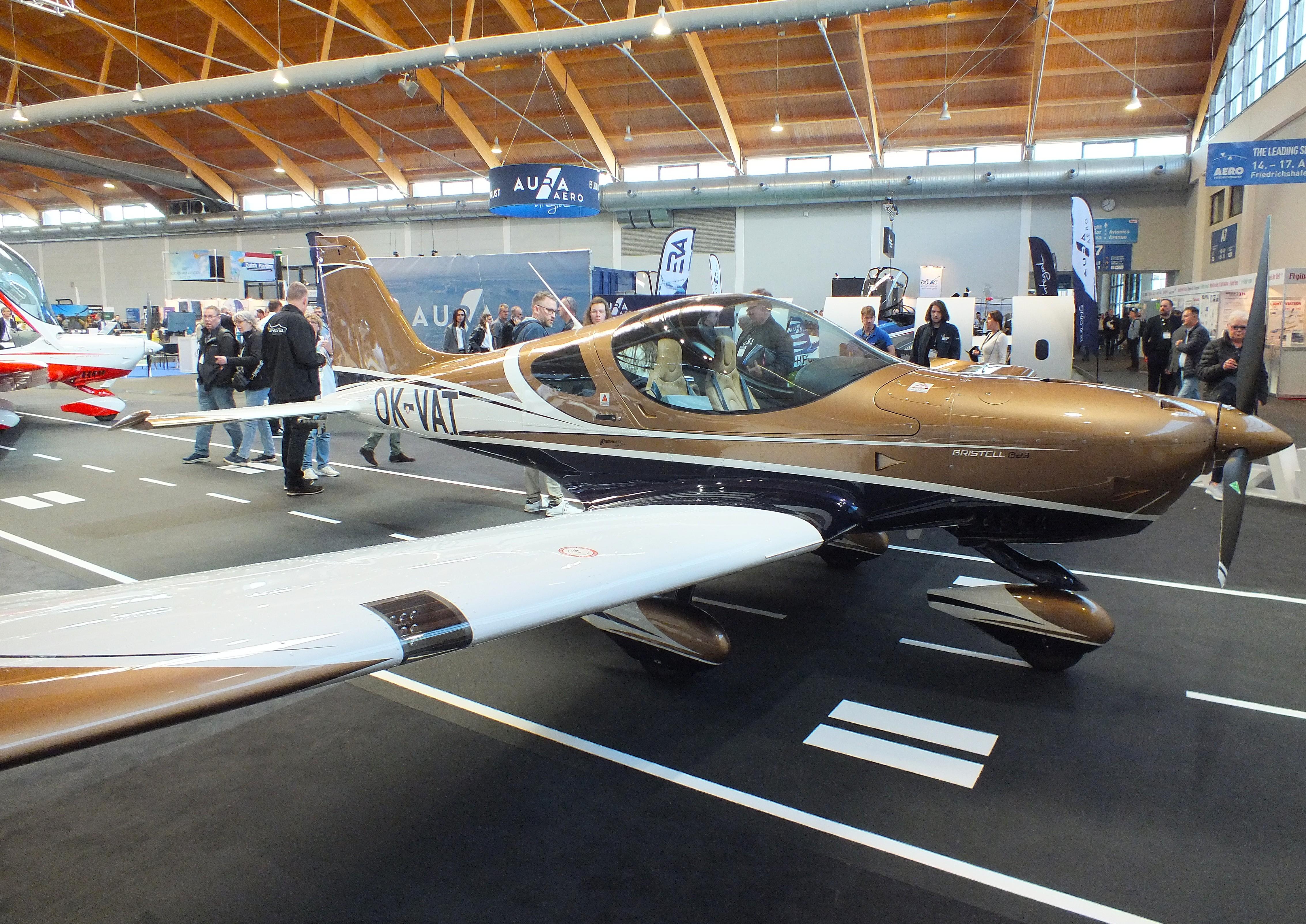 OK-VAT @ EDNY - BRM Aero Bristell B23-916 at the AERO 2026, Friedrichshafen - by iwarnecke