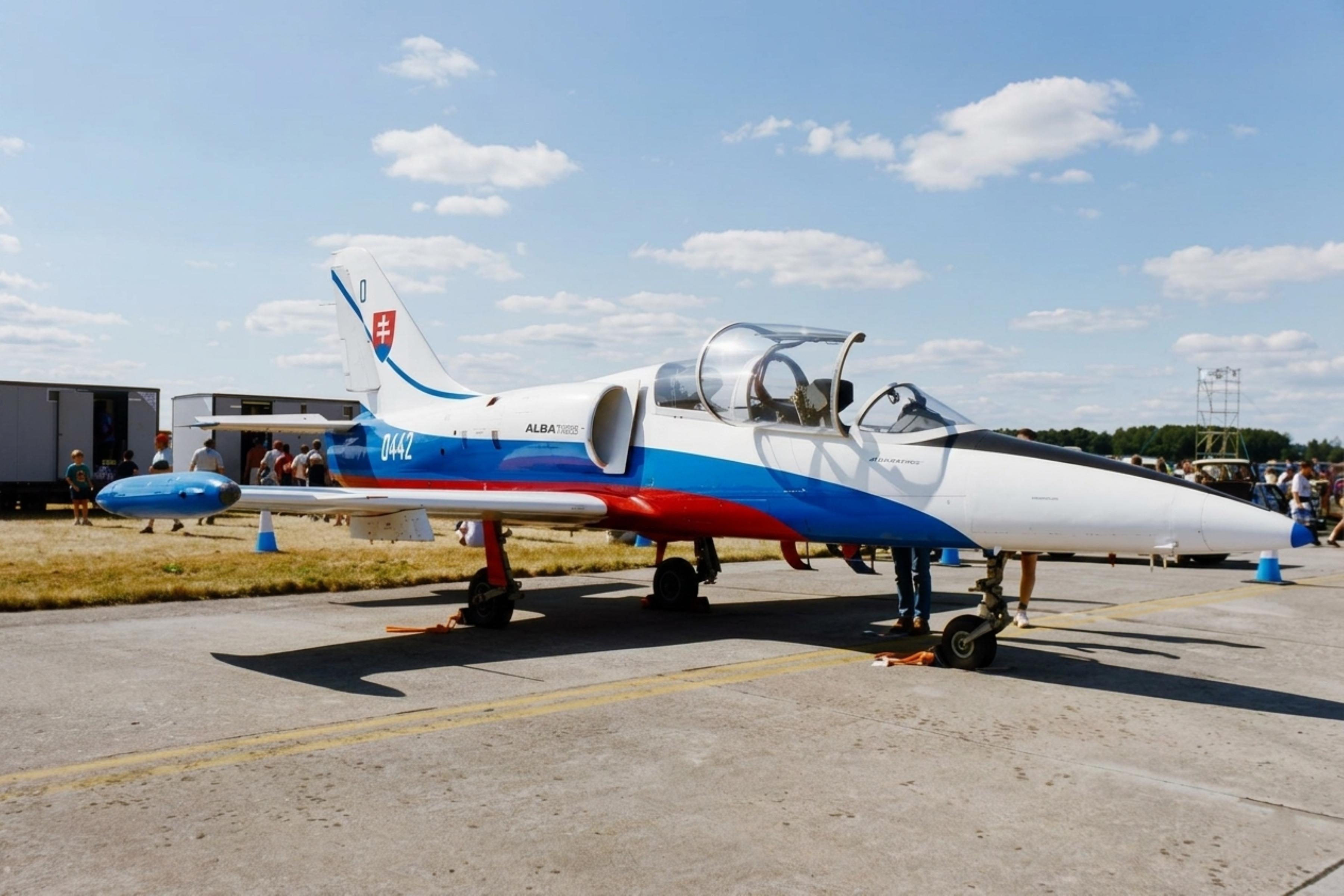 0442 @ EGVA - 0442 Aero L39 SlovakAF IAT

 - by PhilR