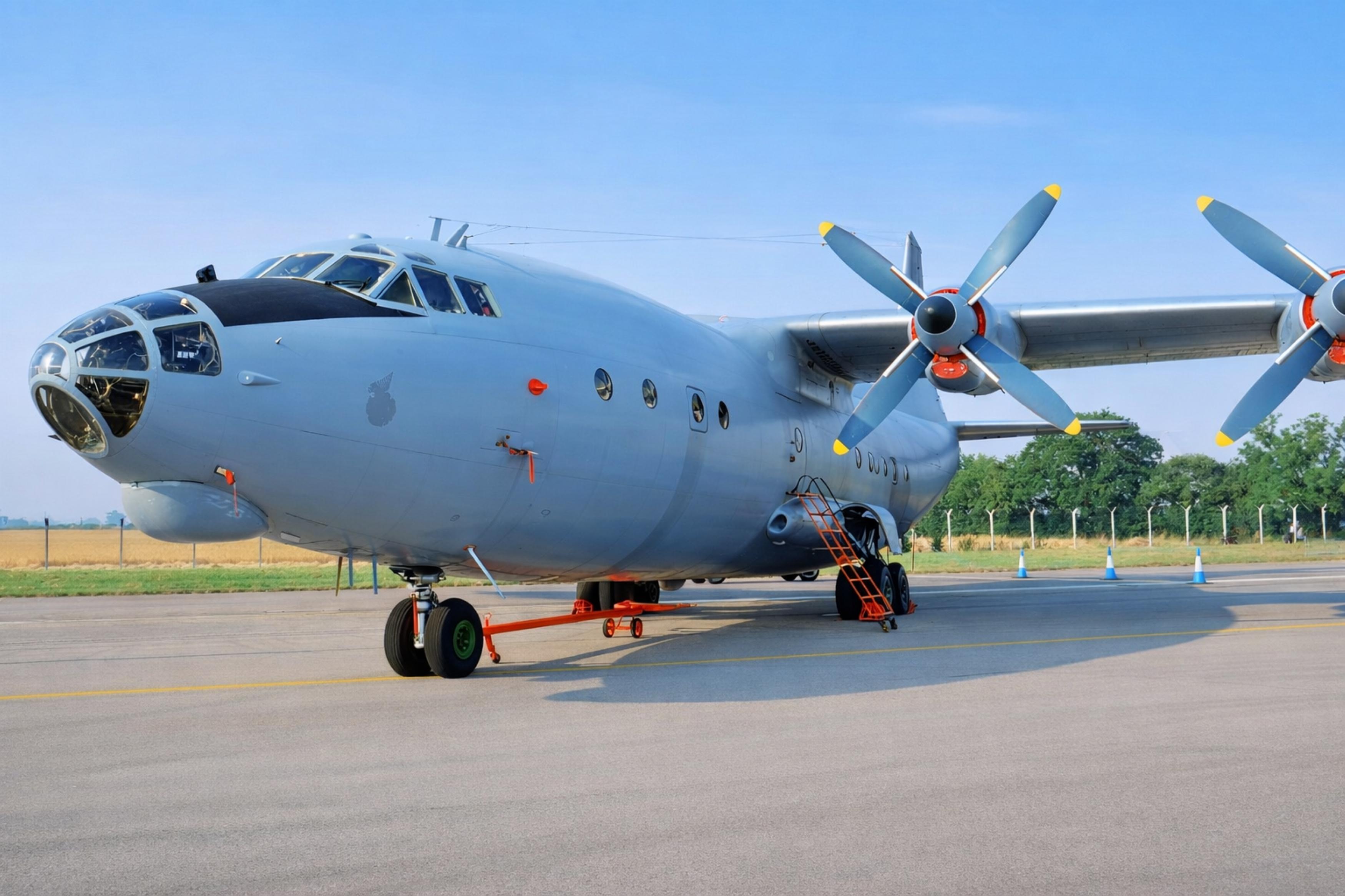 2209 @ EGVA - 2209 1964 An-12BP Cub SlovakAF IAT  - by PhilR