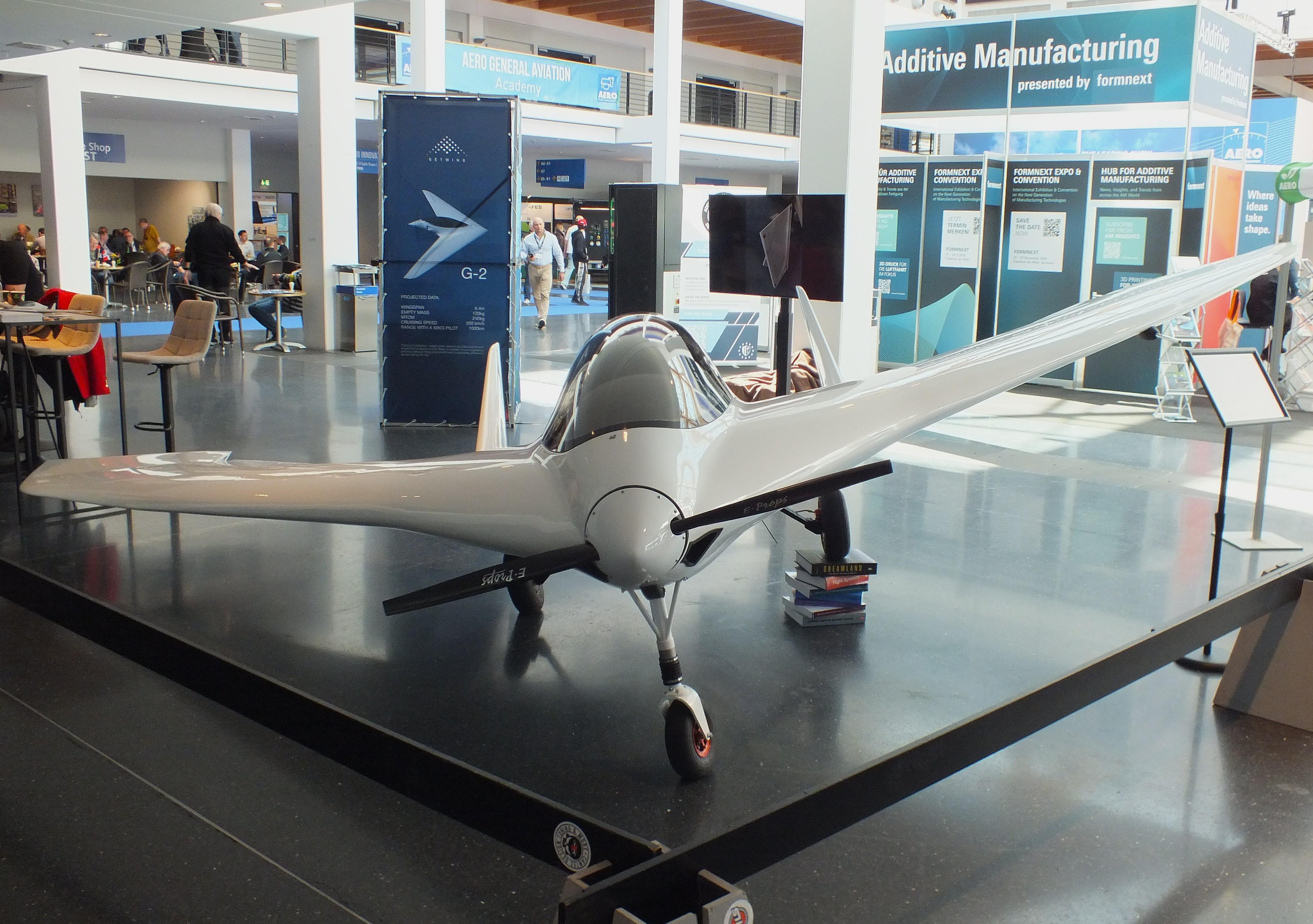 UNKNOWN @ EDNY - Getwing G-1 prototype at the AERO 2026, Friedrichshafen - by iwarnecke