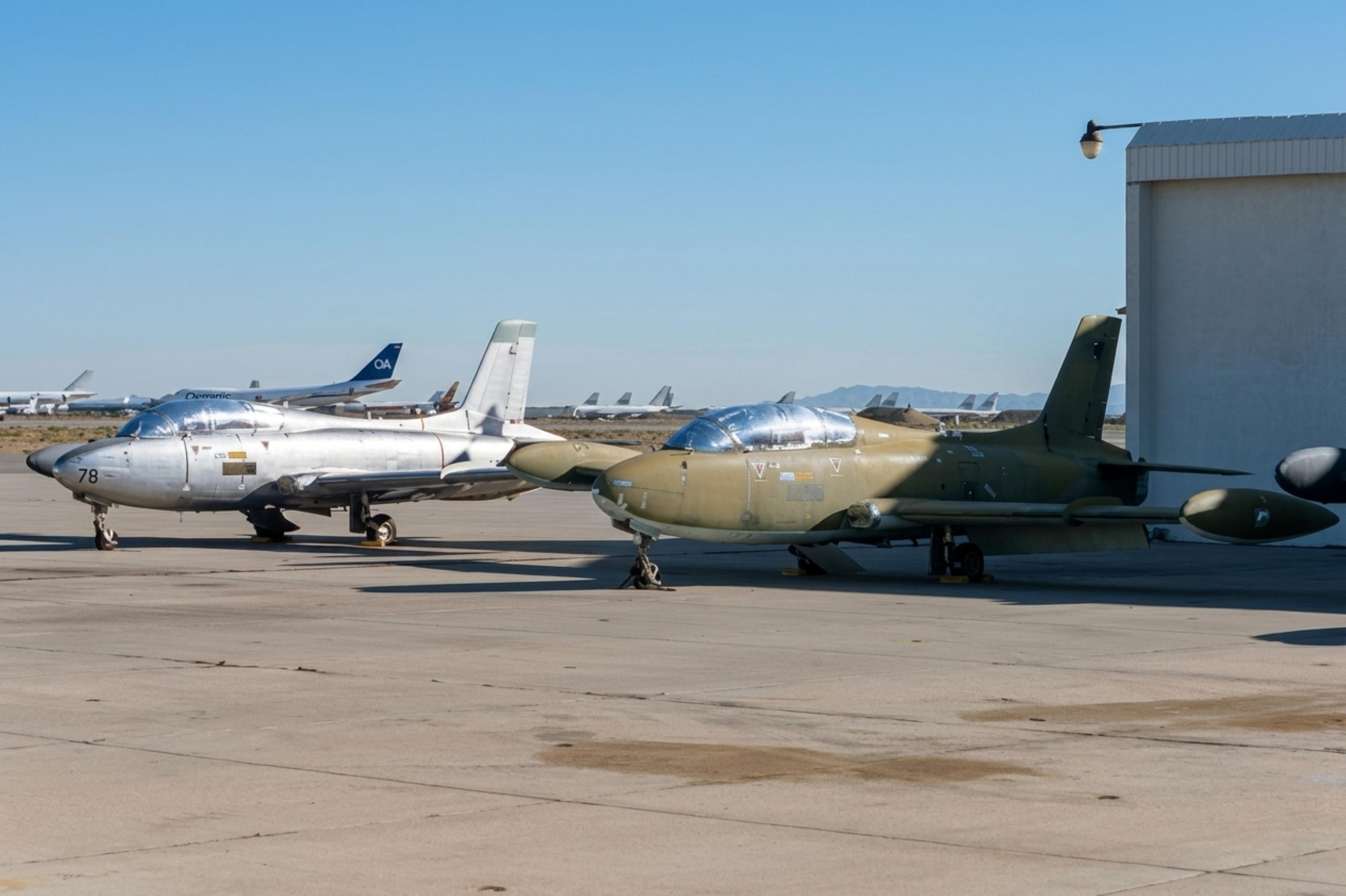 478 @ KMHV - 478 Aermacchi MB326 Impala SAAF NTPS Kern Airport Mojave 
 - by PhilR