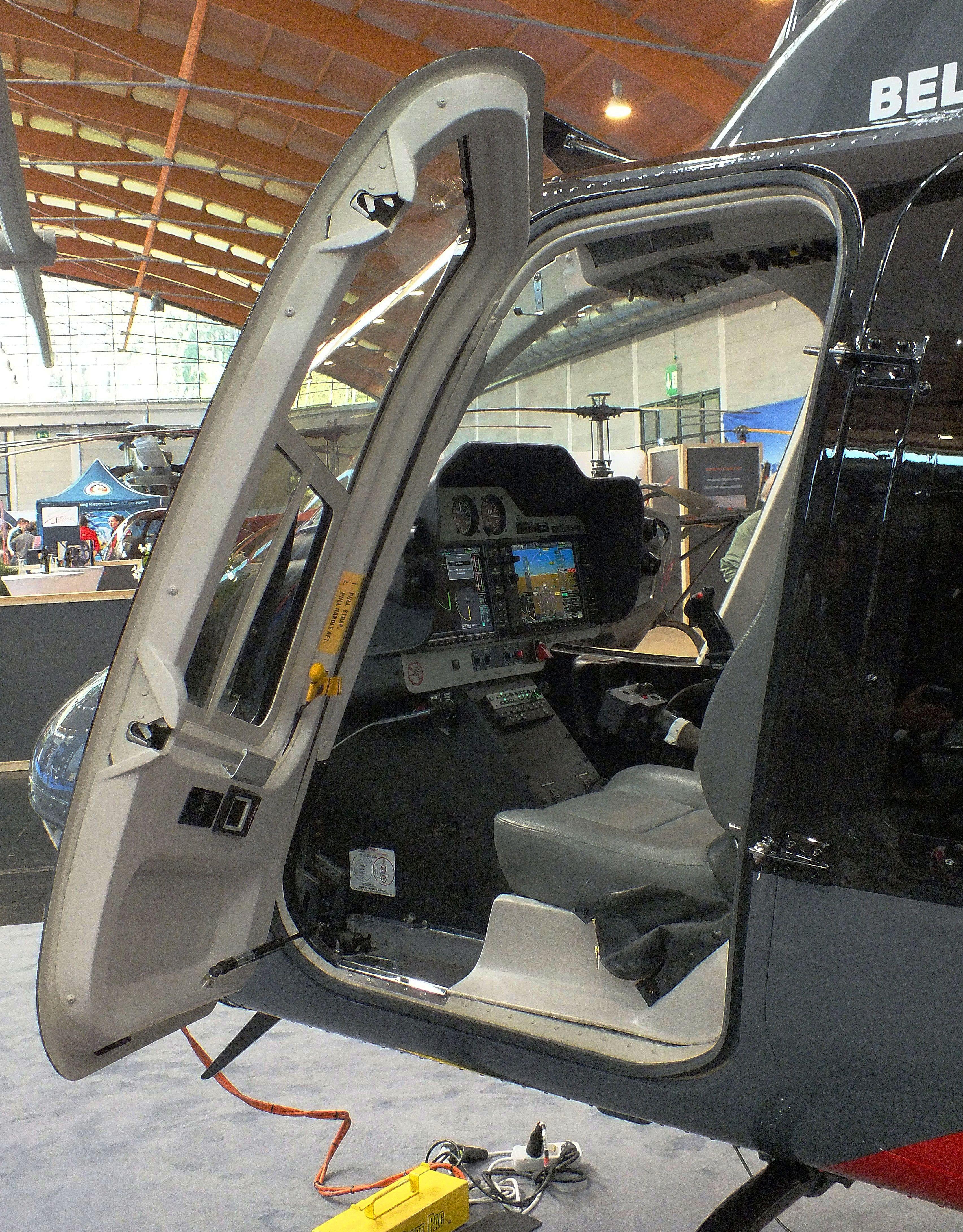 OO-OIL @ EDNY - Bell 407GXi at the AERO 2026, Friedrichshafen - by iwarnecke