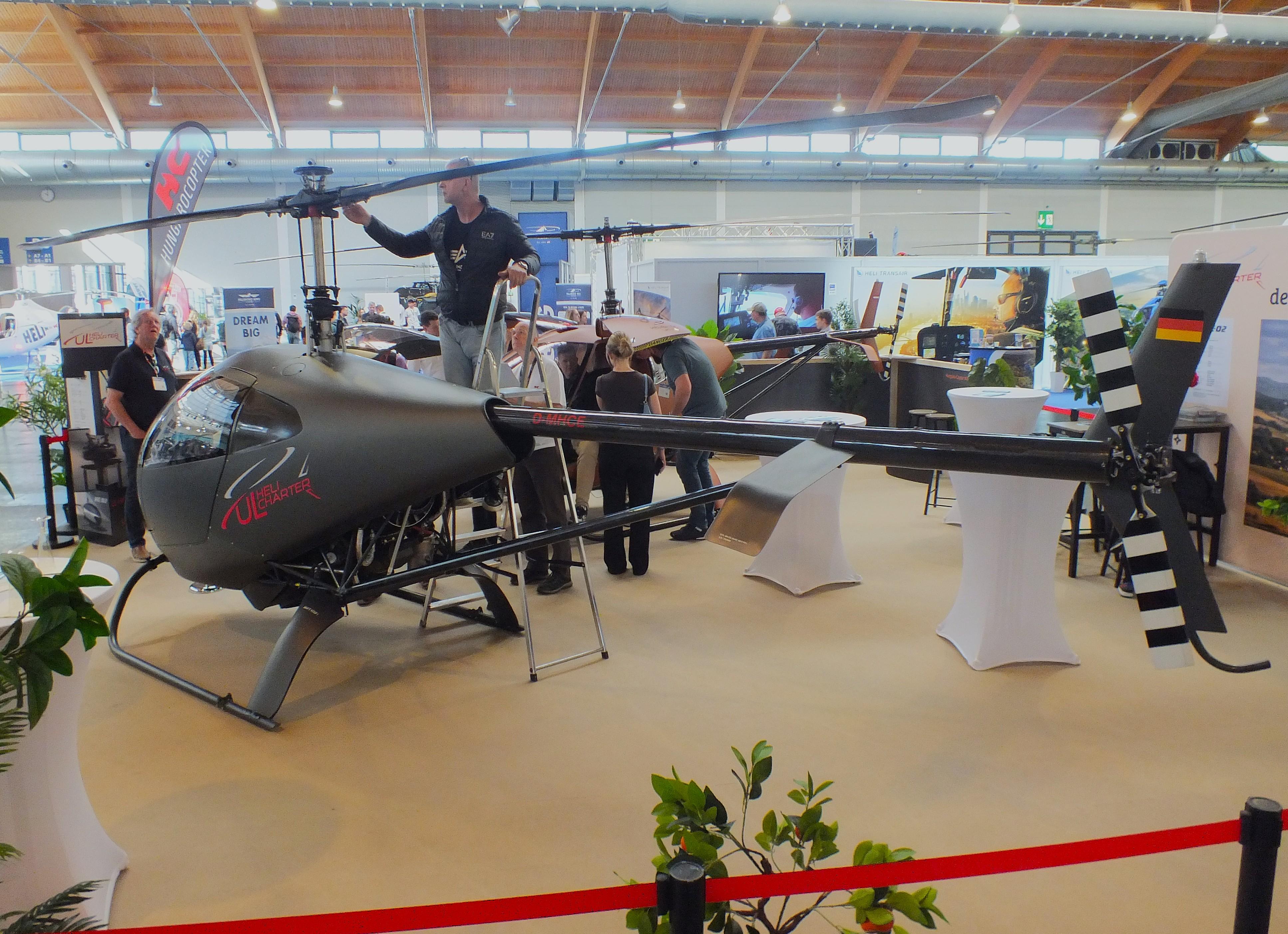 D-MHCE @ EDNY - Hungarocopter HC-02 at the AERO 2026, Friedrichshafen - by iwarnecke