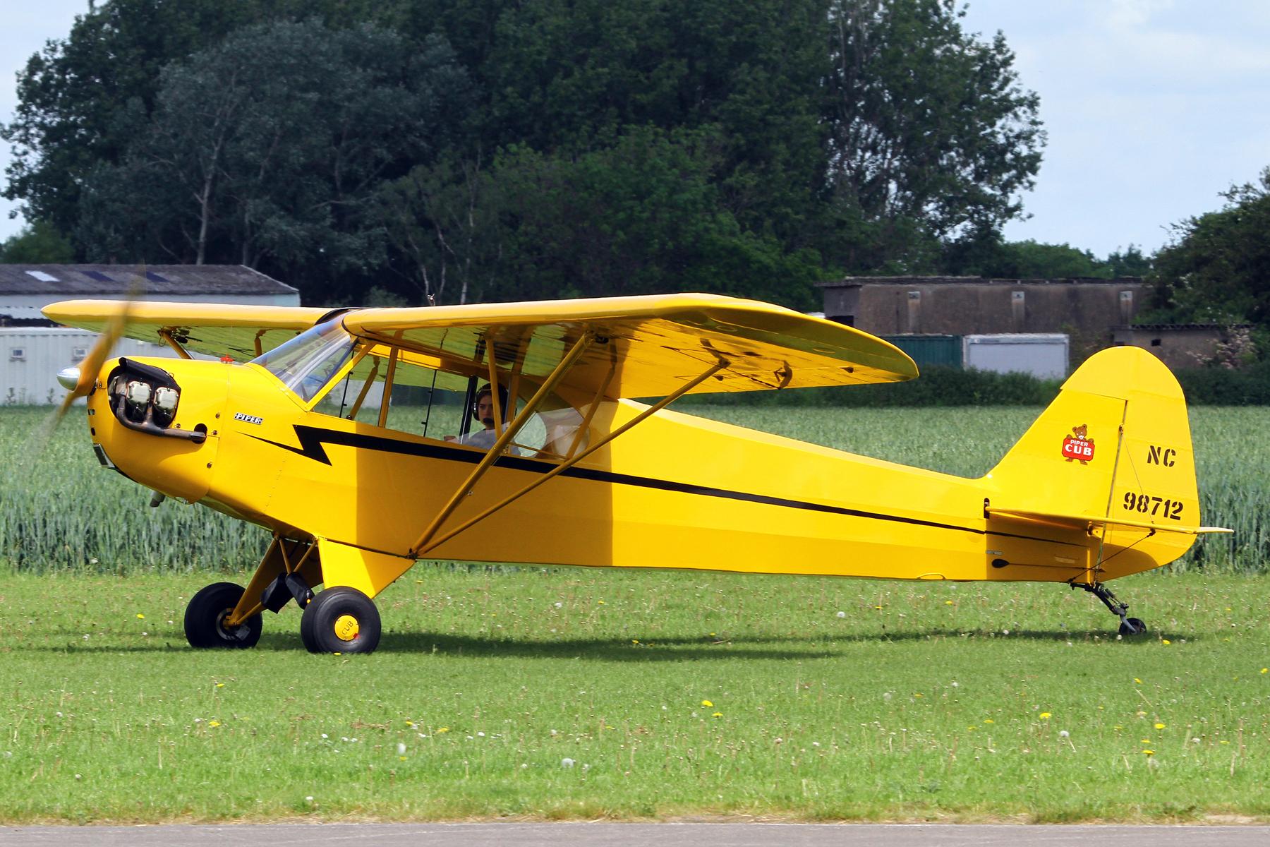 N98712 @ EGBR - Breighton 23/05/26 - by Chris Hall
