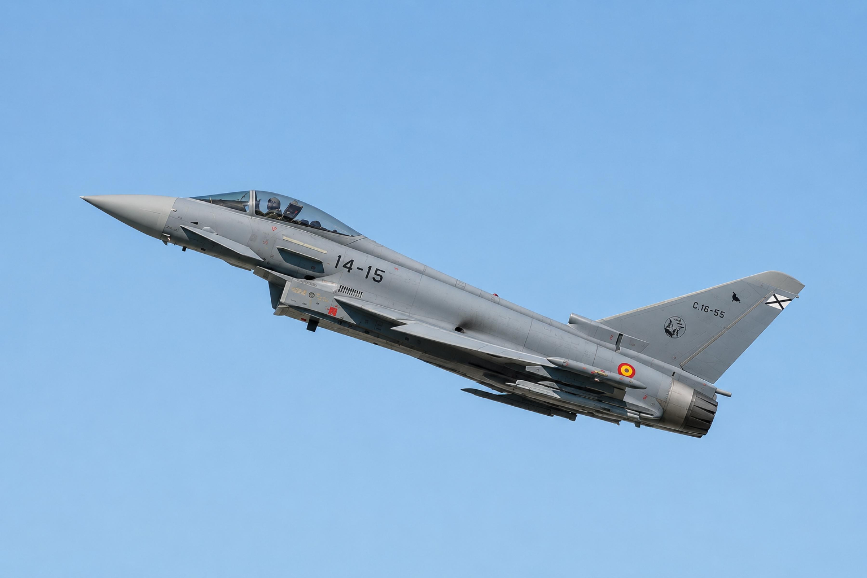 C16-55 @ EGVA - C.16-55 Eurofighter EF2000 SpanAF RIAT  - by PhilR