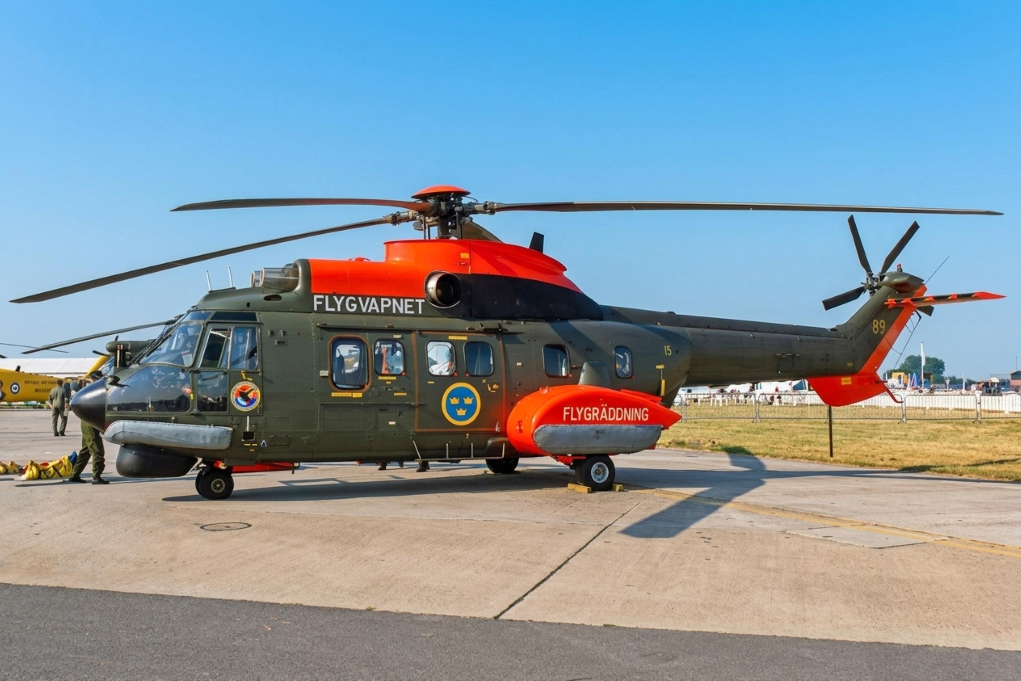 10412 @ EGVA - 10412 Aerospatiale AS332M-1Hkp10 Super Puma RSwedAF IAT
 - by PhilR