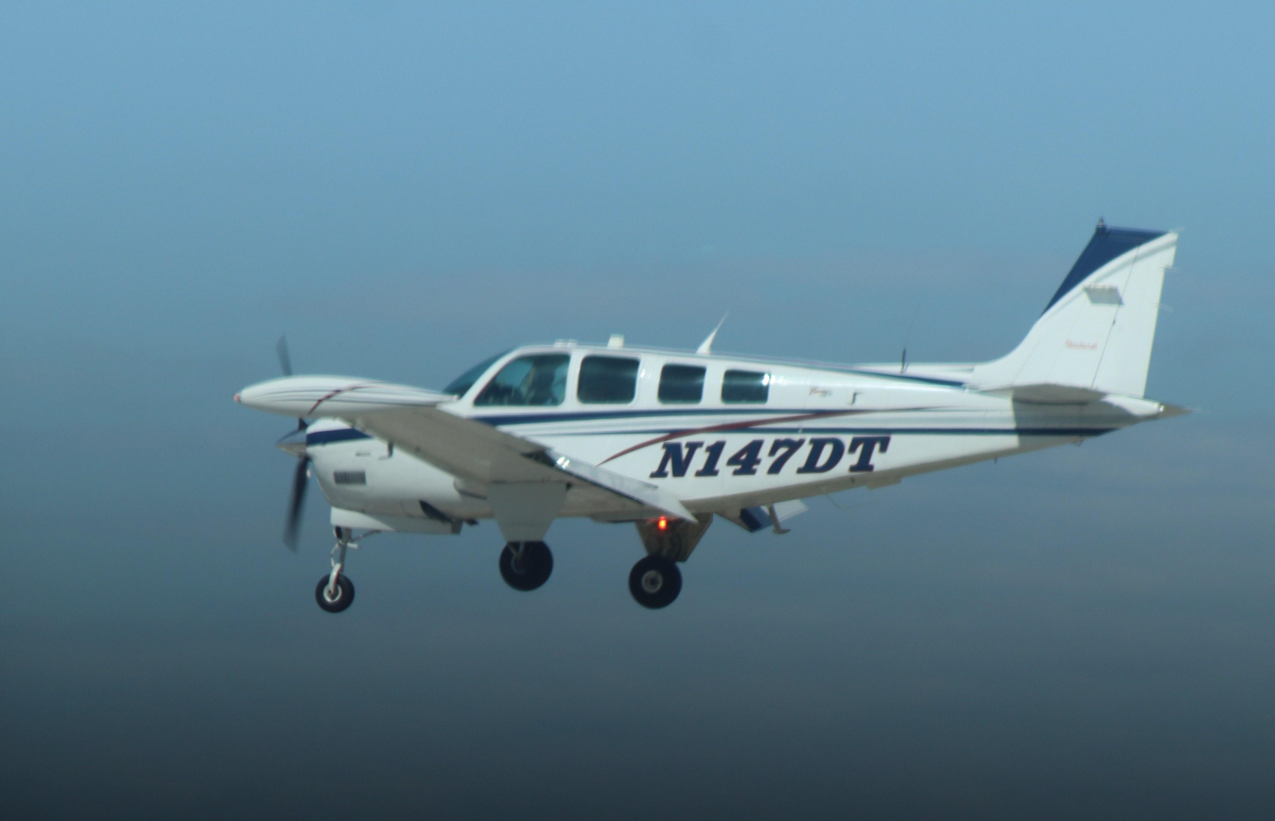 N147DT @ KRFD - Raytheon A36 - by MarkPasqualino