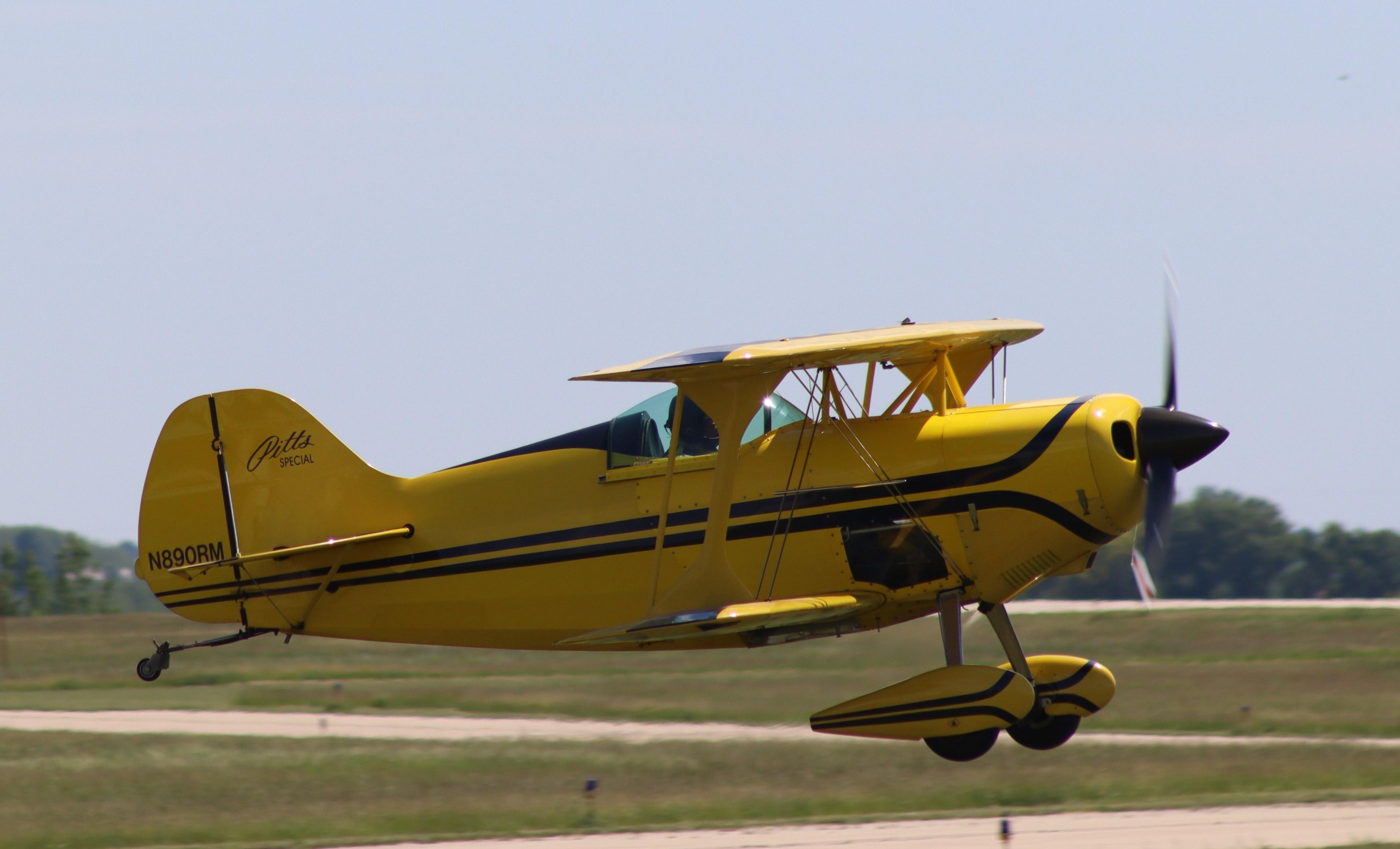 N890RM @ KFEP - Pitts S-1S - by MarkPasqualino