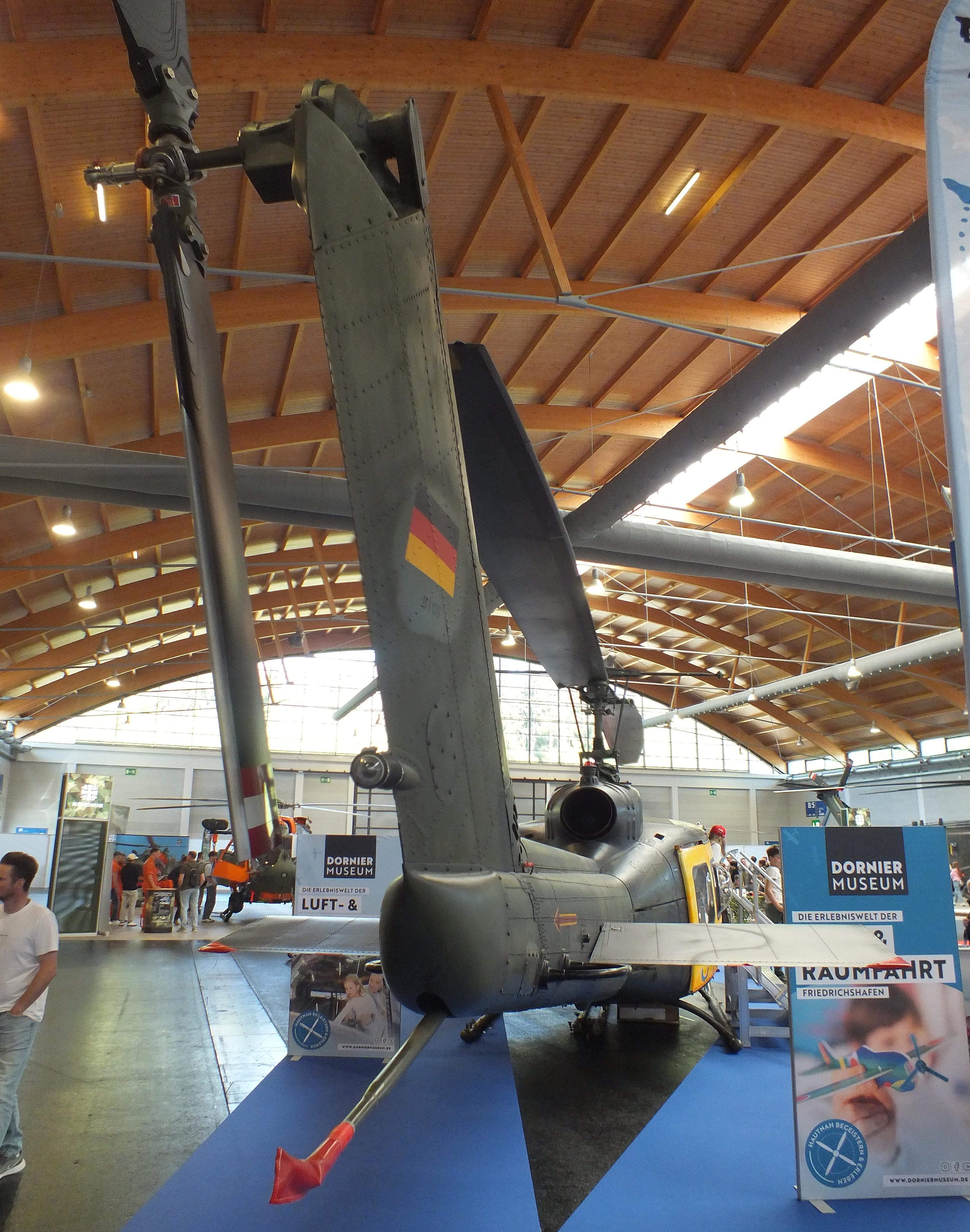 70 45 - Bell UH-1D Iroquois (preserved by the Dornier-Museum) at the AERO 2026, Friedrichshafen - by iwarnecke