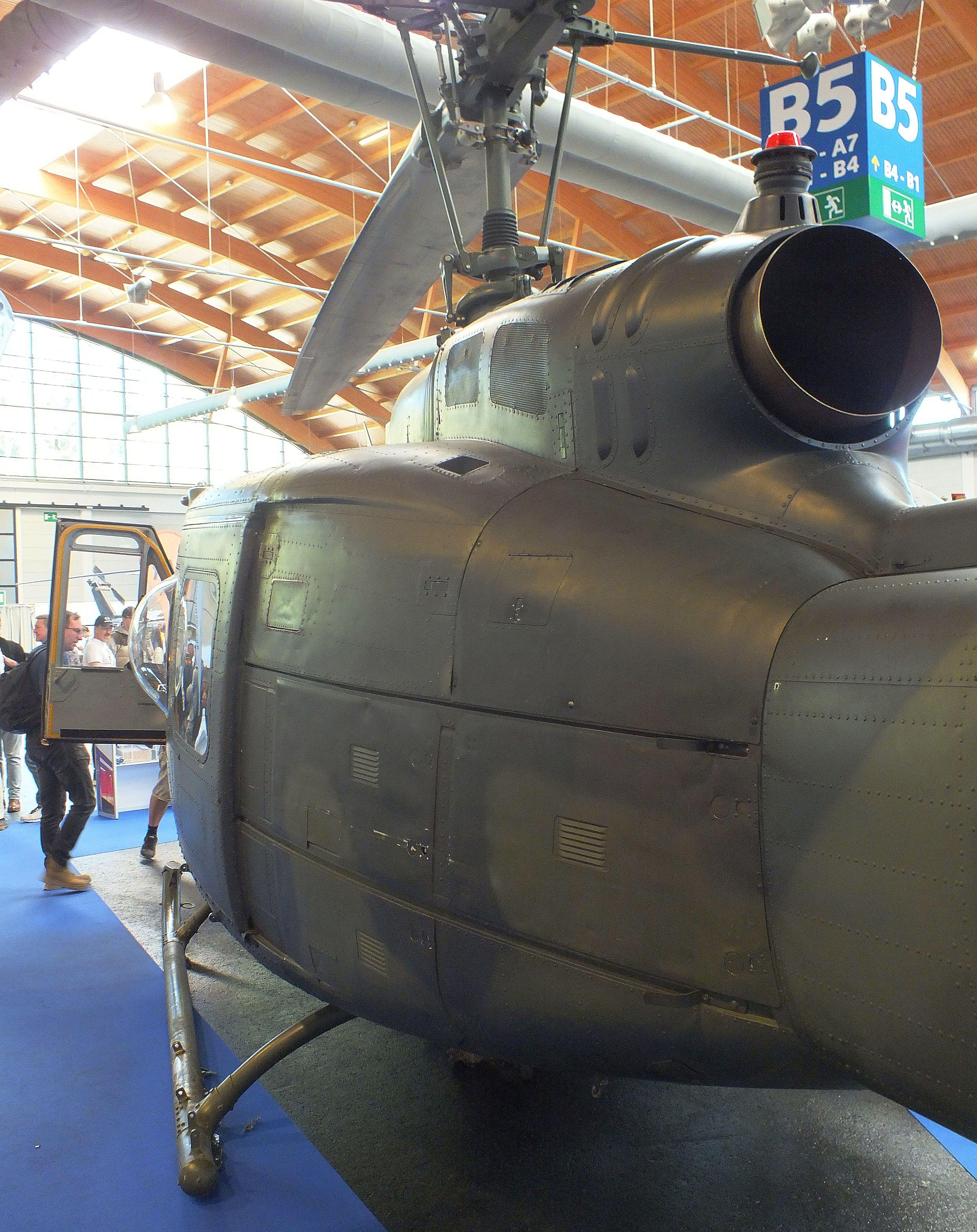 70 45 - Bell UH-1D Iroquois (preserved by the Dornier-Museum) at the AERO 2026, Friedrichshafen - by iwarnecke
