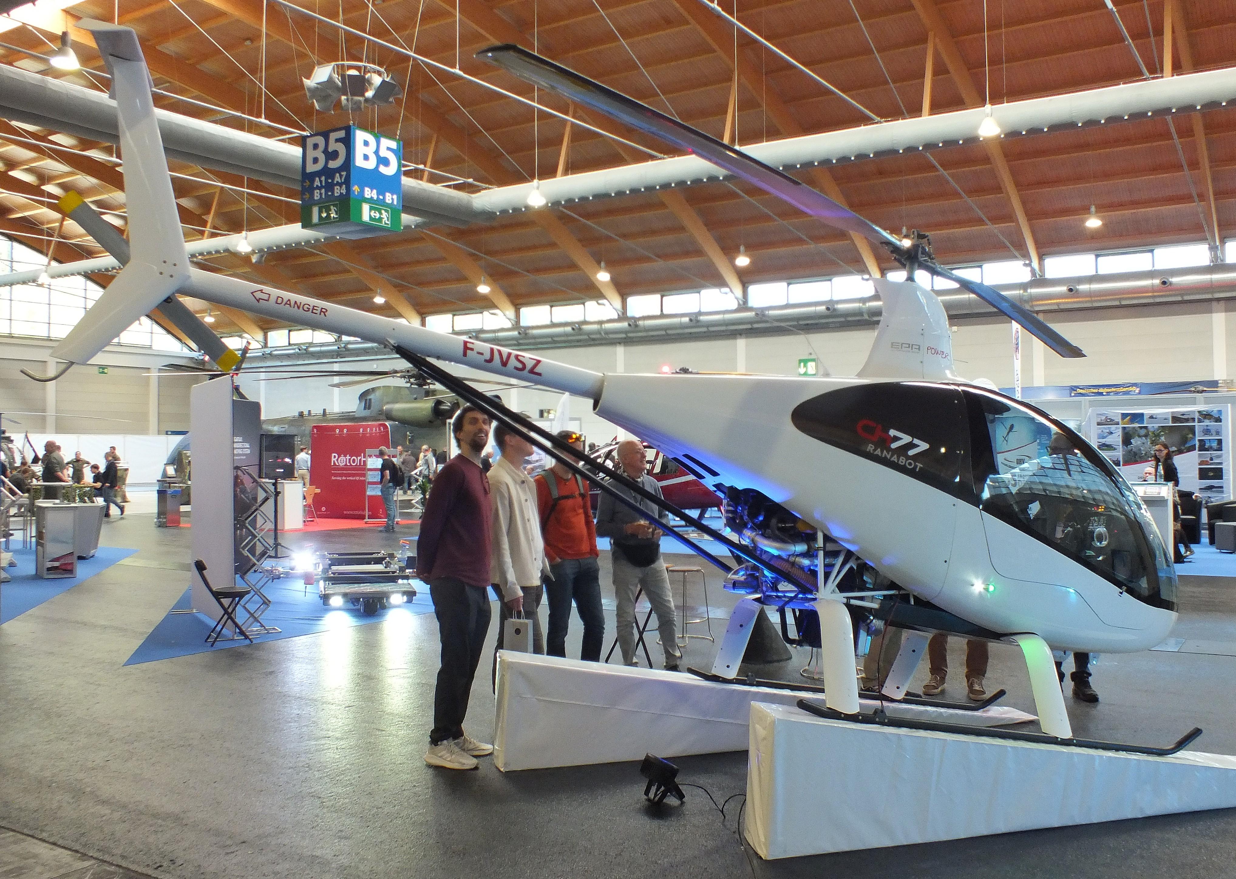 F-JVSZ @ EDNY - Heli-Sport CH77 Ranabot at the AERO 2026, Friedrichshafen - by iwarnecke