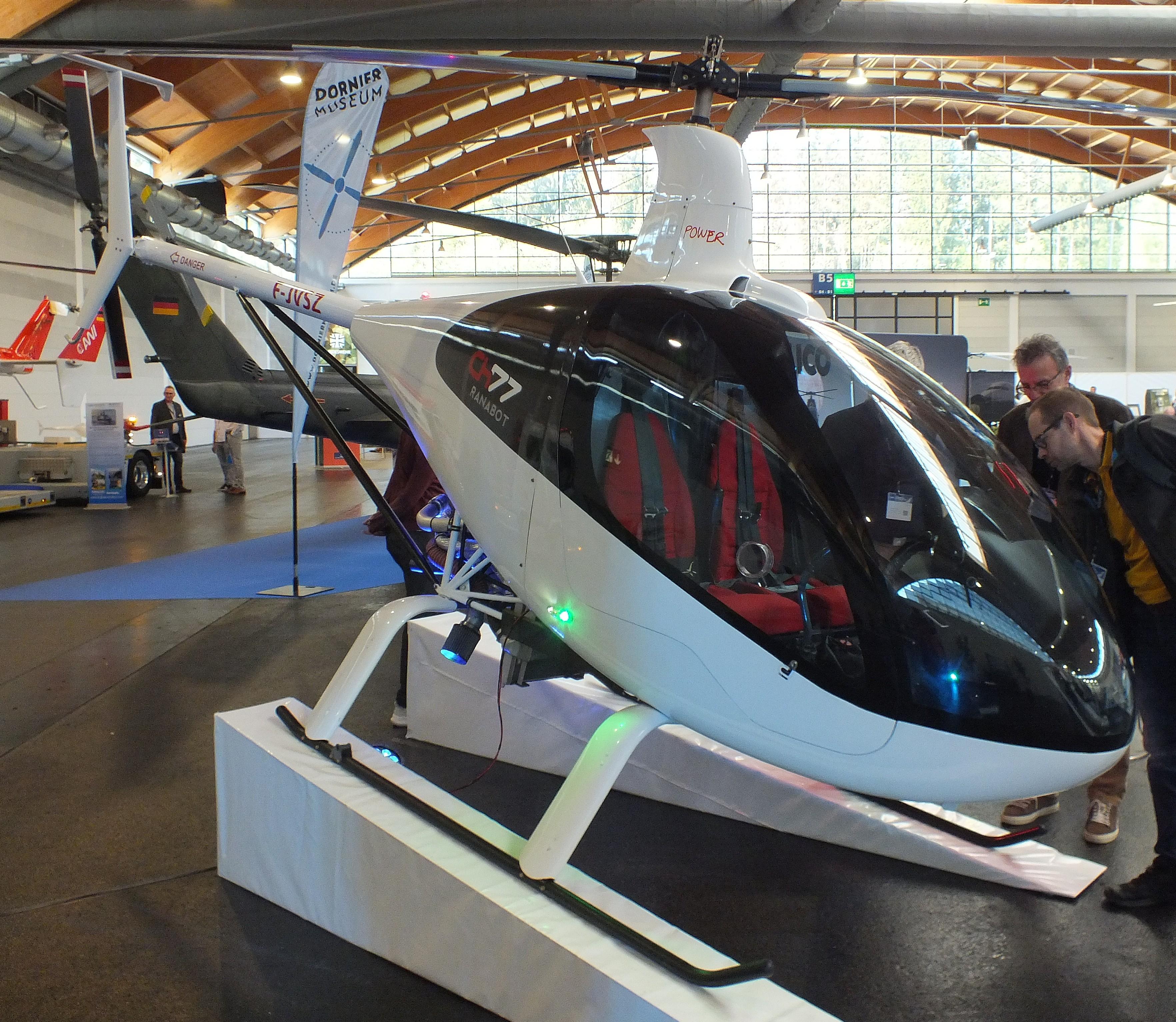 F-JVSZ @ EDNY - Heli-Sport CH77 Ranabot at the AERO 2026, Friedrichshafen - by iwarnecke