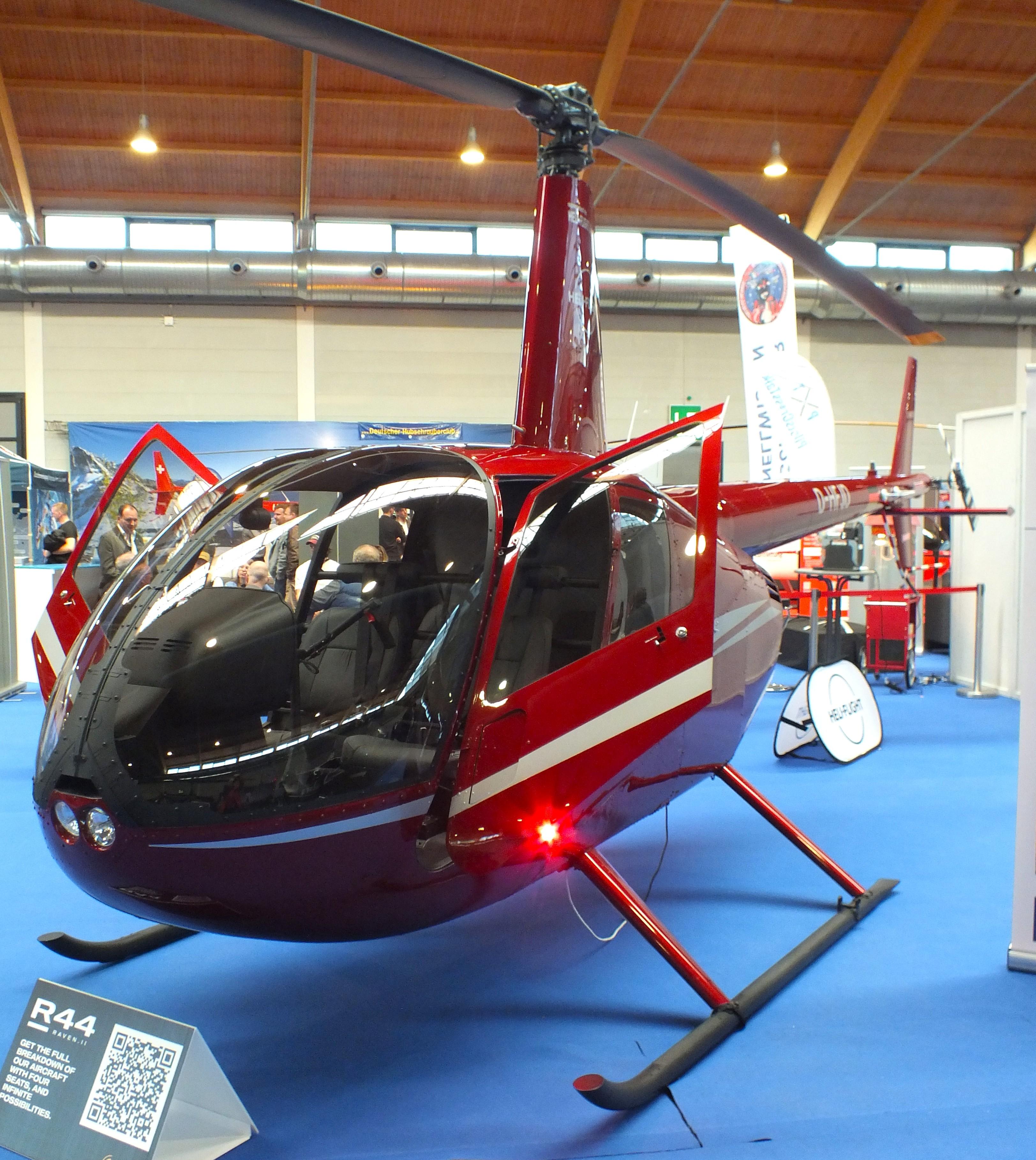 D-HFJD @ EDNY - Robinson R44 Raven II at the AERO 2026, Friedrichshafen - by iwarnecke