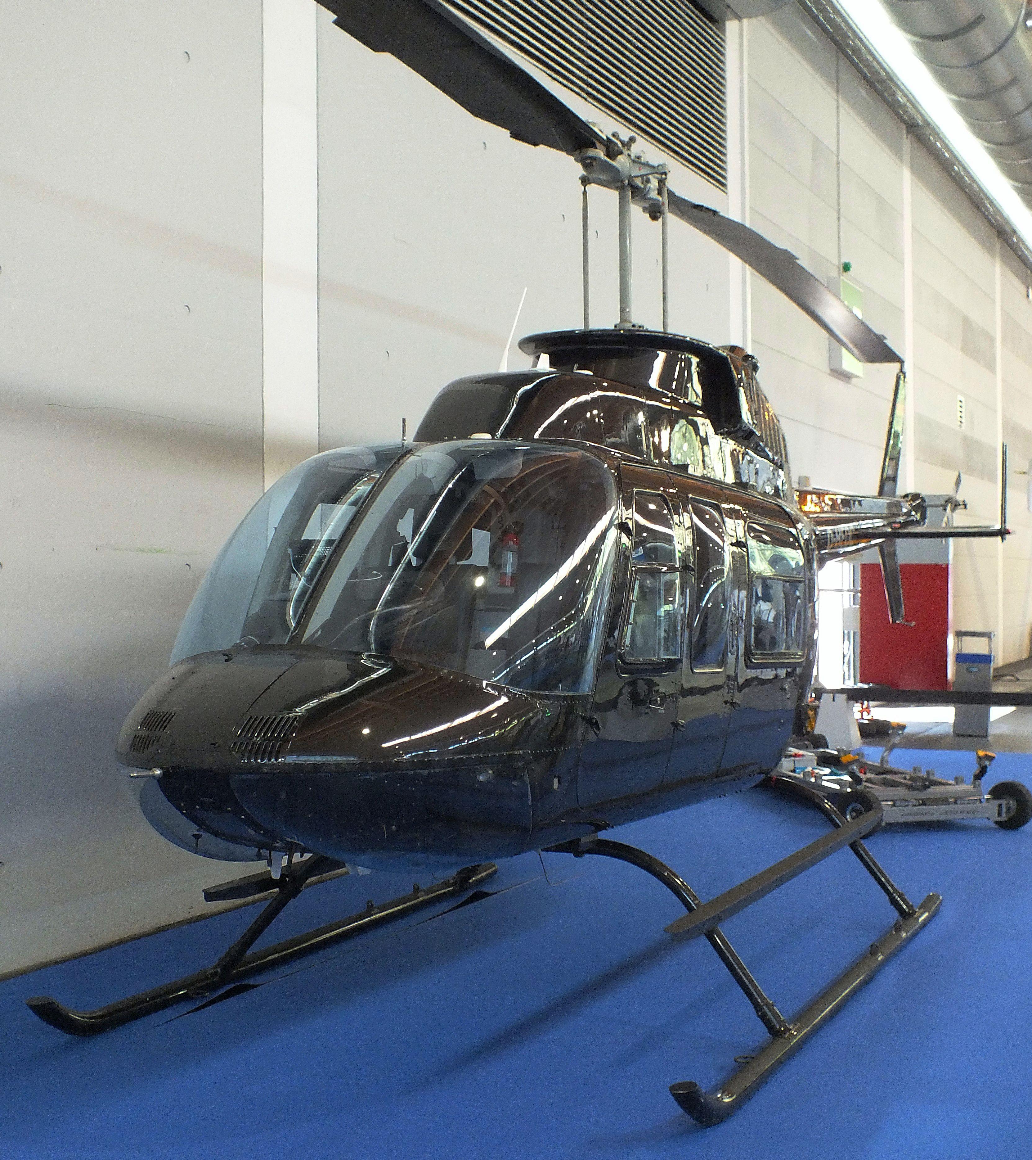 D-HEDC @ EDNY - Bell 206L-4 LongRanger IV at the AERO 2026, Friedrichshafen - by iwarnecke