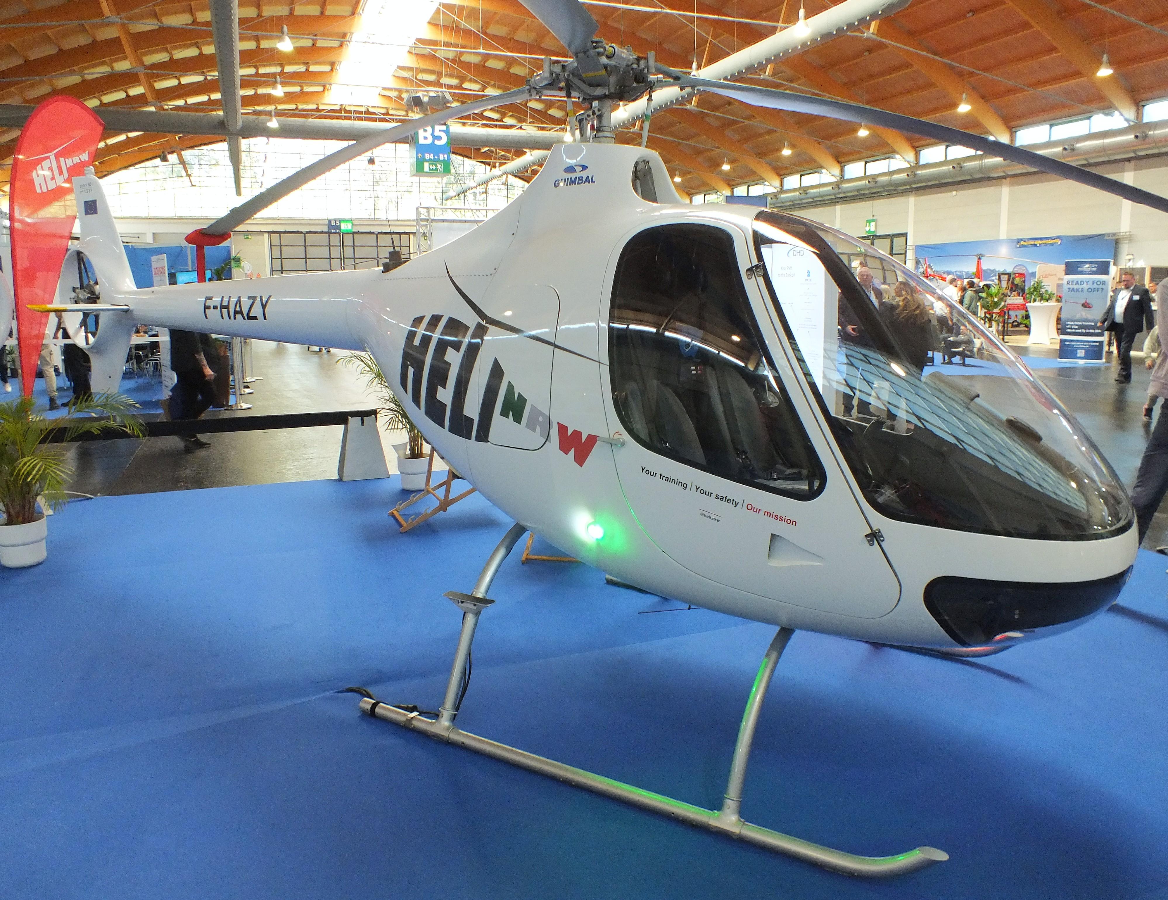 F-HAZY @ EDNY - Guimbal Cabri G2 at the AERO 2026, Friedrichshafen - by iwarnecke