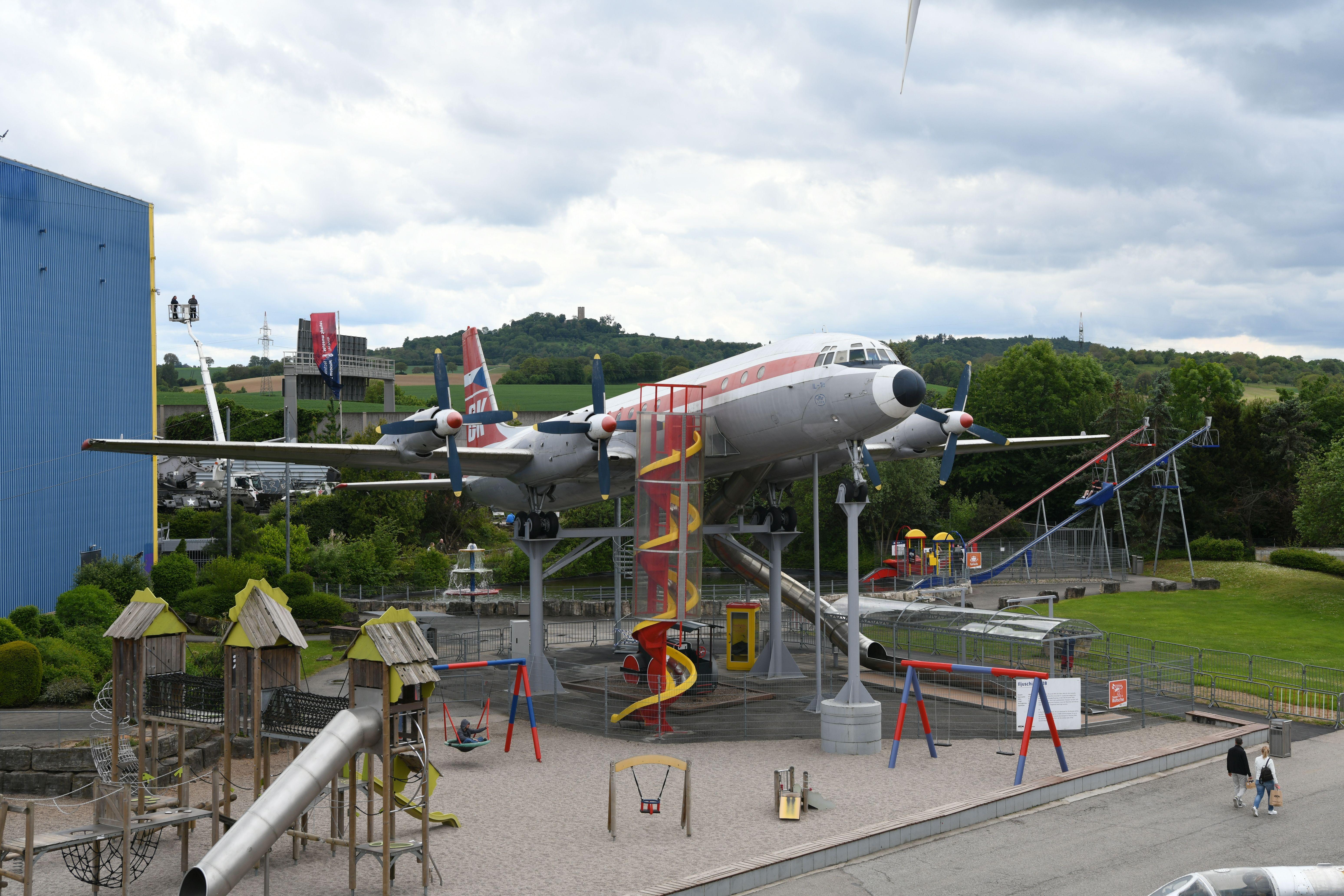 OK-PAI @ EDMY - Former CSA IL18 displayed at Sinsheim - by FerryPNL
